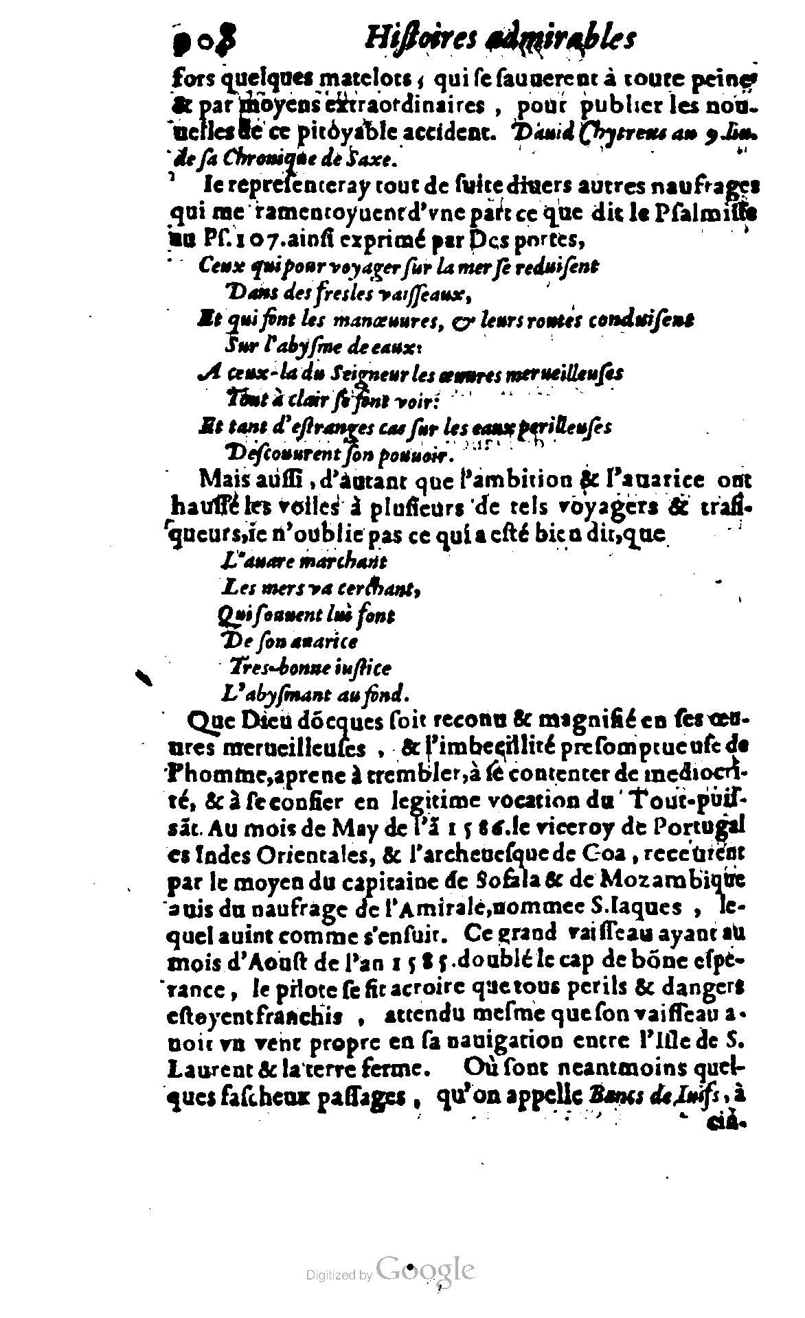 1620 - Samuel Crespin - Trésor d’histoires admirables et mémorables - BCU Lausanne