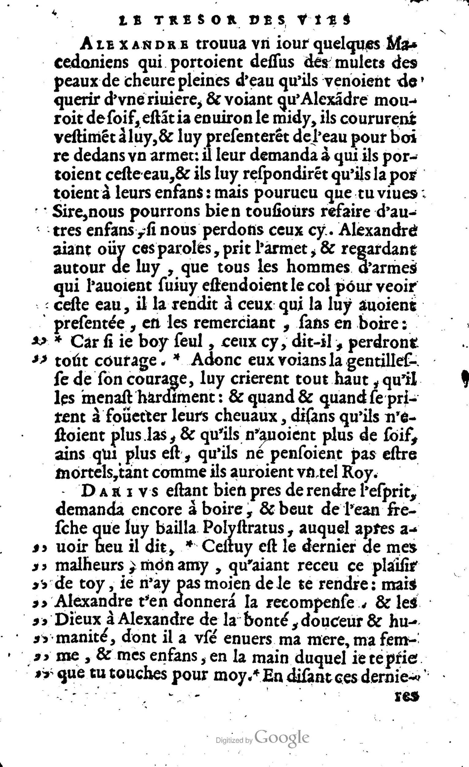 1568 - Willem Silvius - Trésor des vies de Plutarque - Anvers Plantin-Moretus