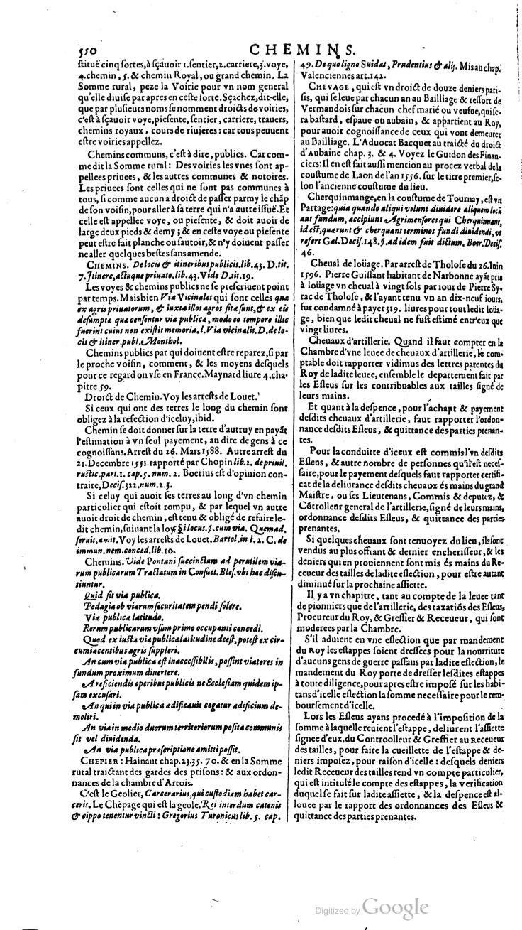 1629 - Veuve Nicolas Buon - Trésor du droit français (21754 T. 1) - BM Lyon 1629 - Veuve Nicolas Buon - Trésor du droit français (21754 T. 1) - BM Lyon
