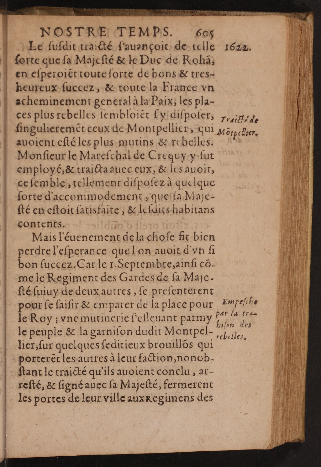 1626 - Joseph Bouillerot - Trésor de l’histoire générale de notre temps - BnF Arsenal