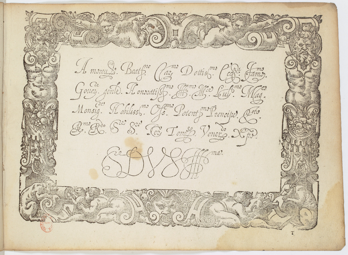 1580 - Jean de Beauchesne - Trésor d’écriture - BnF 1580 - Jean de Beauchesne - Trésor d’écriture - BnF