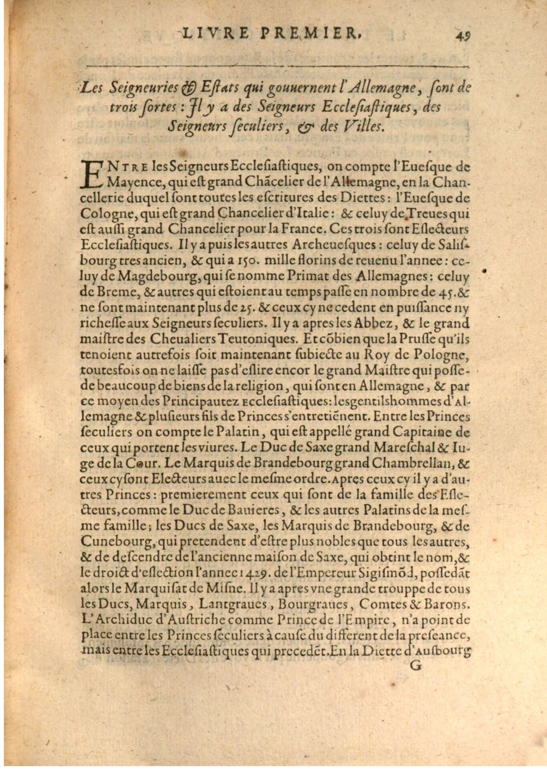 1608 - Nicolas Du Fossé - Trésor politique - BSB Munich
