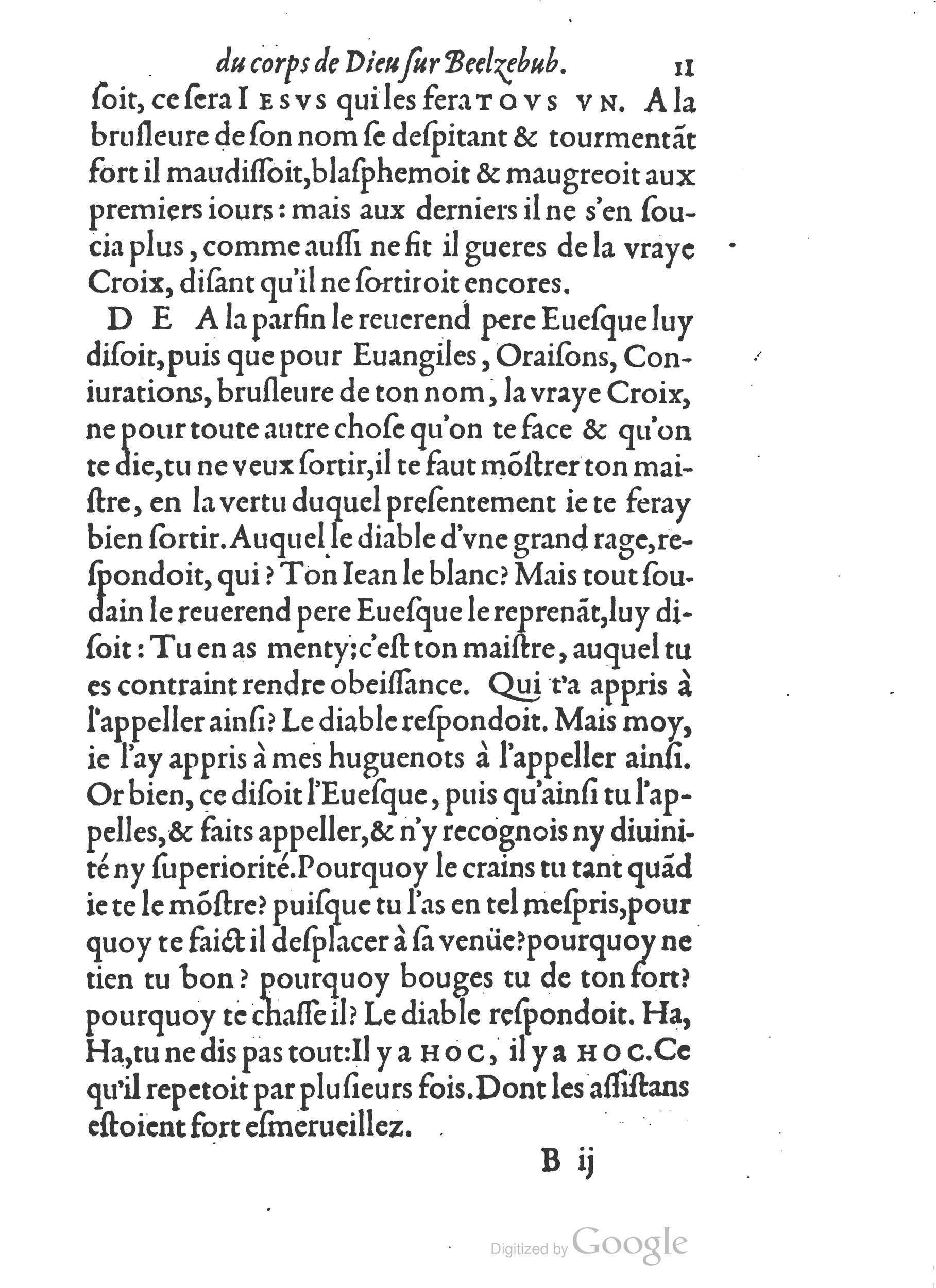 1578 - Nicolas Chesneau - Trésor et entière histoire de la triomphante victoire du corps de Dieu sur l’esprit malin - British Library