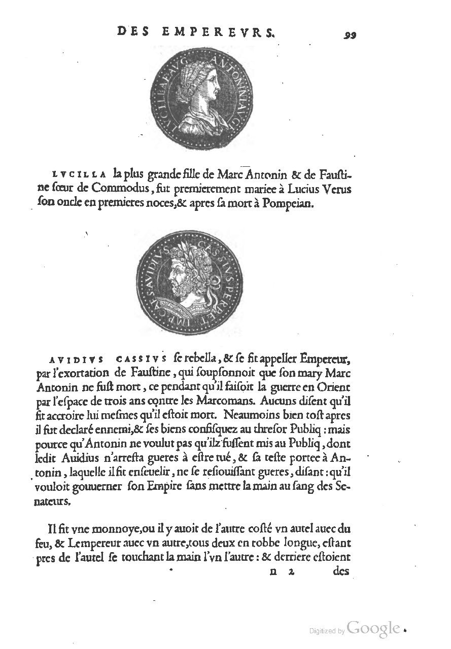1553 - Jacopo Strada et Thomas Guérin - Épitome du Trésor des antiquités - UGent