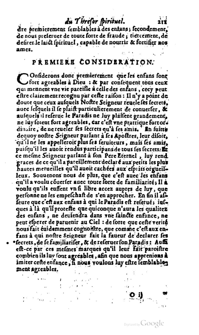 1637 - s.n. - Trésor spirituel des âmes religieuses - BM Lyon