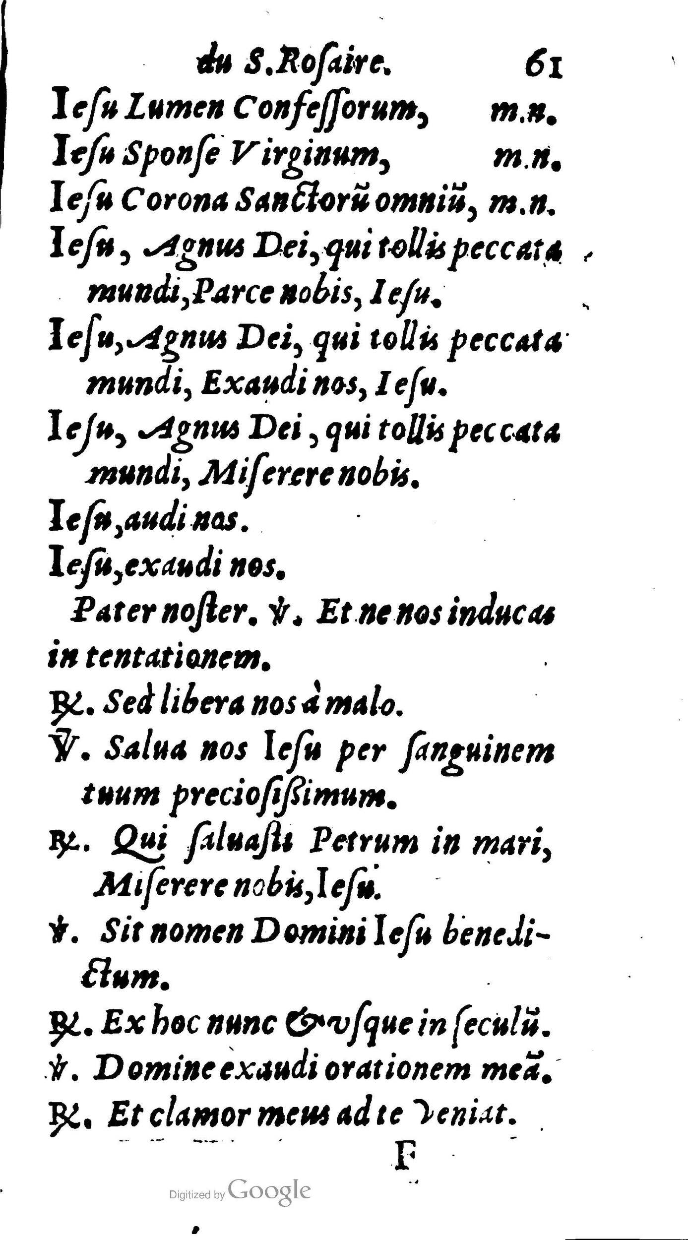 1604 - Jean Le Bouc - Trésor des indulgences du Saint Rosaire - BM Lyon 1604 - Jean Le Bouc - Trésor des indulgences du Saint Rosaire - BM Lyon