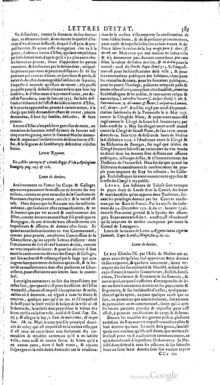 1629 - Veuve Nicolas Buon - Trésor du droit français (21754 T. 2) - BM Lyon
