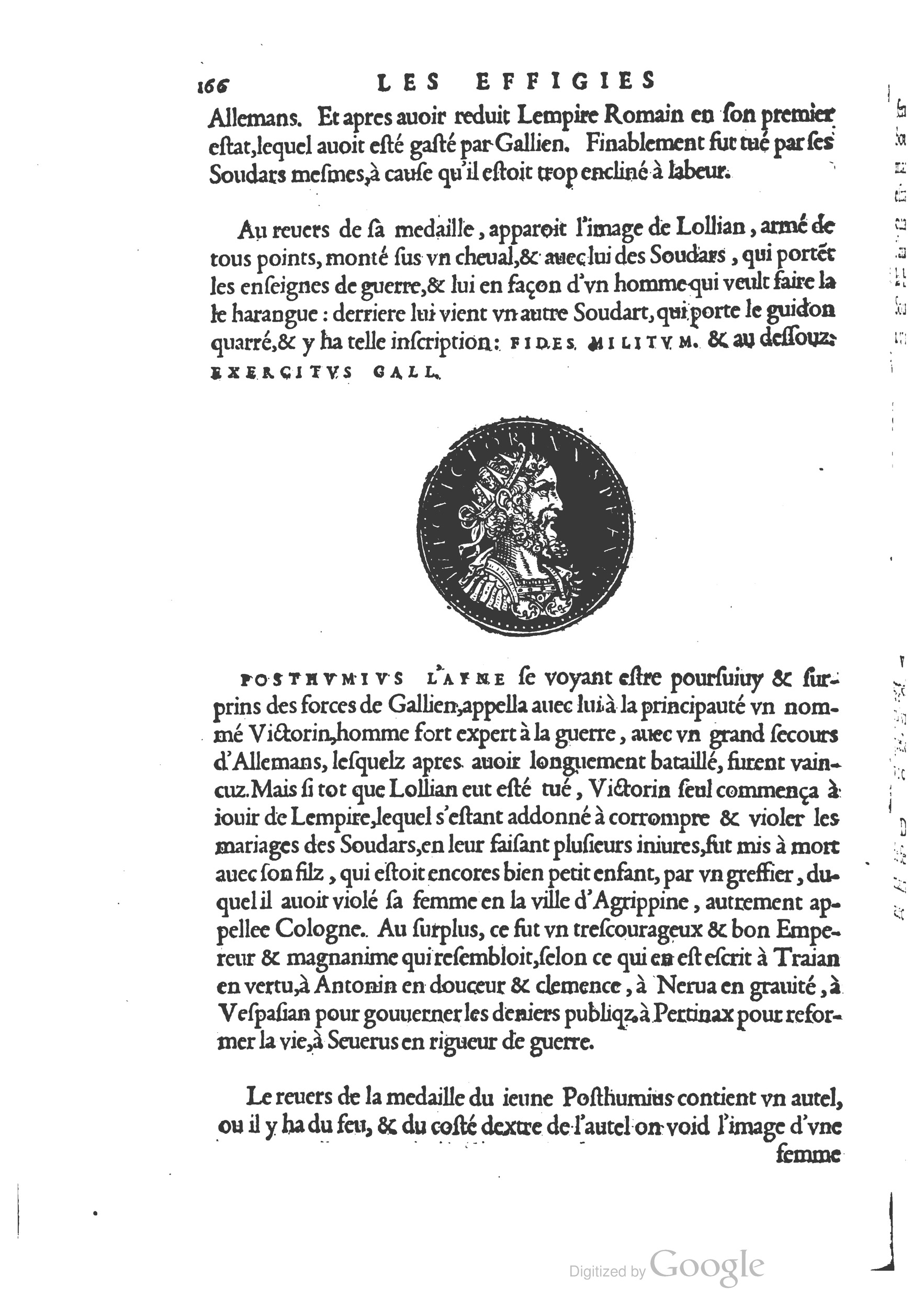 1553 - Jacopo Strada et Thomas Guérin - Épitome du Trésor des antiquités - BM Lyon