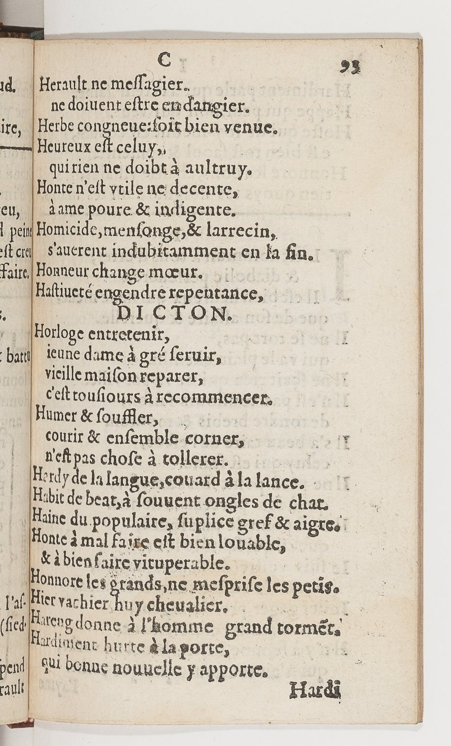 1577 - Jean d’Ogerolles - Trésor de sentences dorées - BnF Arsenal