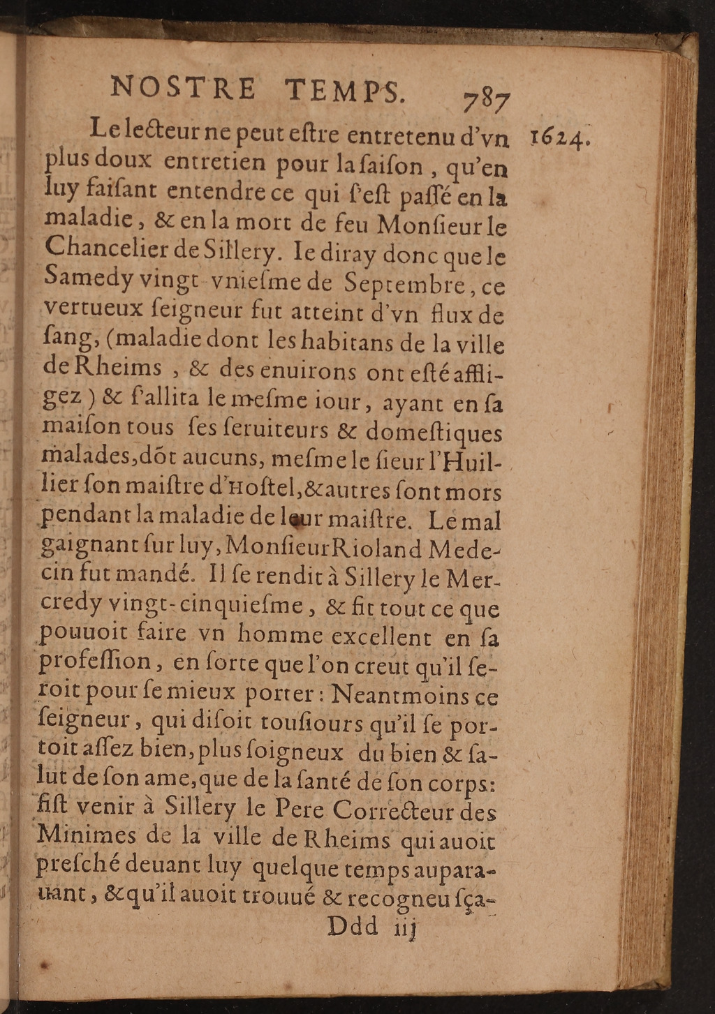 1626 - Joseph Bouillerot - Trésor de l’histoire générale de notre temps - BnF Arsenal