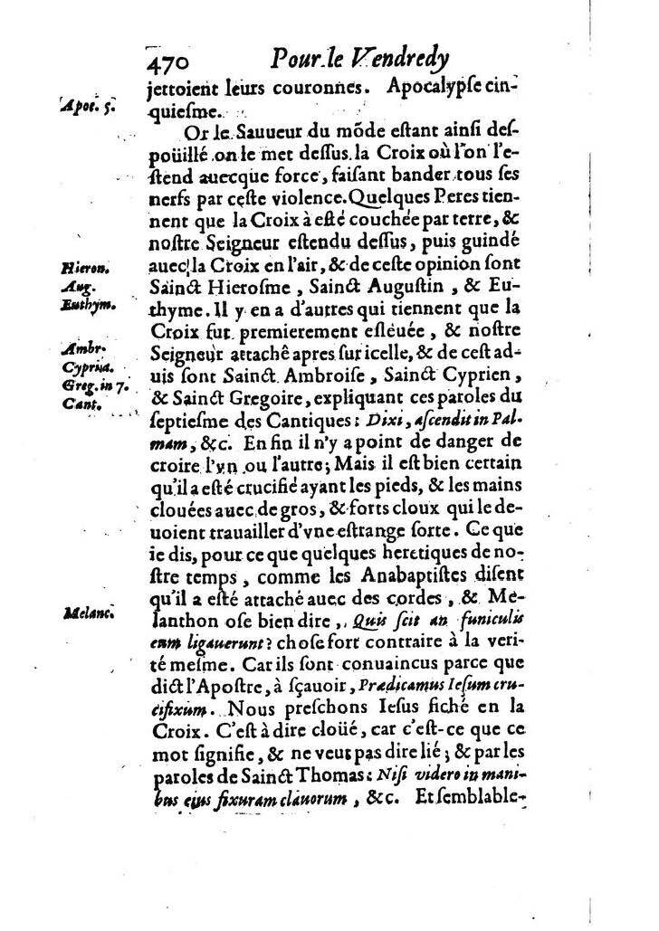 1607 - Nicolas Du Fossé - Trésor quadragésimal - T 02 - BM Lyon 1607 - Nicolas Du Fossé - Trésor quadragésimal - T 02 - BM Lyon