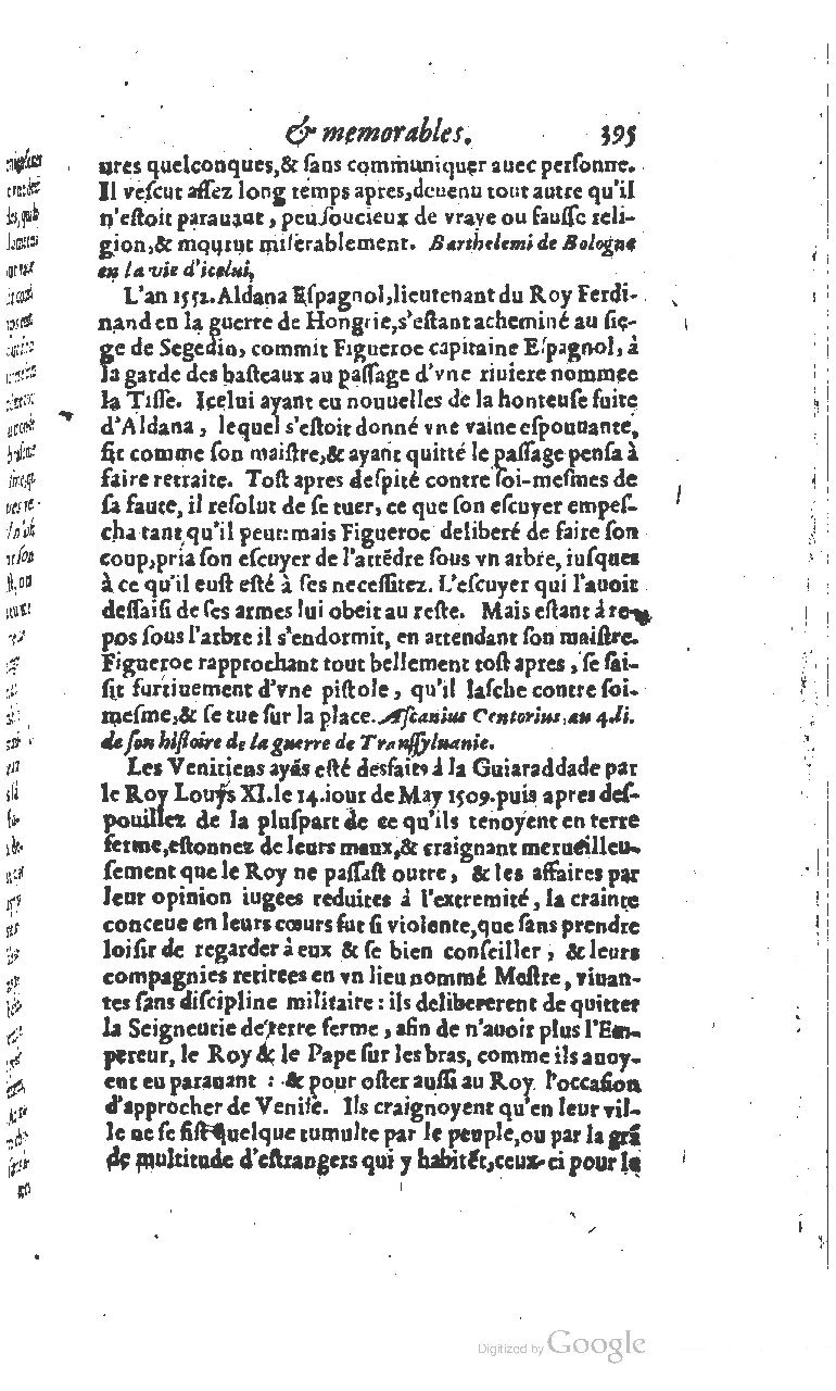 1610 - Paul Marceau - Trésor d’histoires admirables et mémorables - BSB Munich