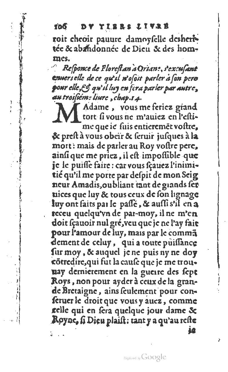 1572 - Jan van Waesberghe - Trésor des Amadis - BNC Rome 1572 - Jan van Waesberghe - Trésor des Amadis - BNC Rome