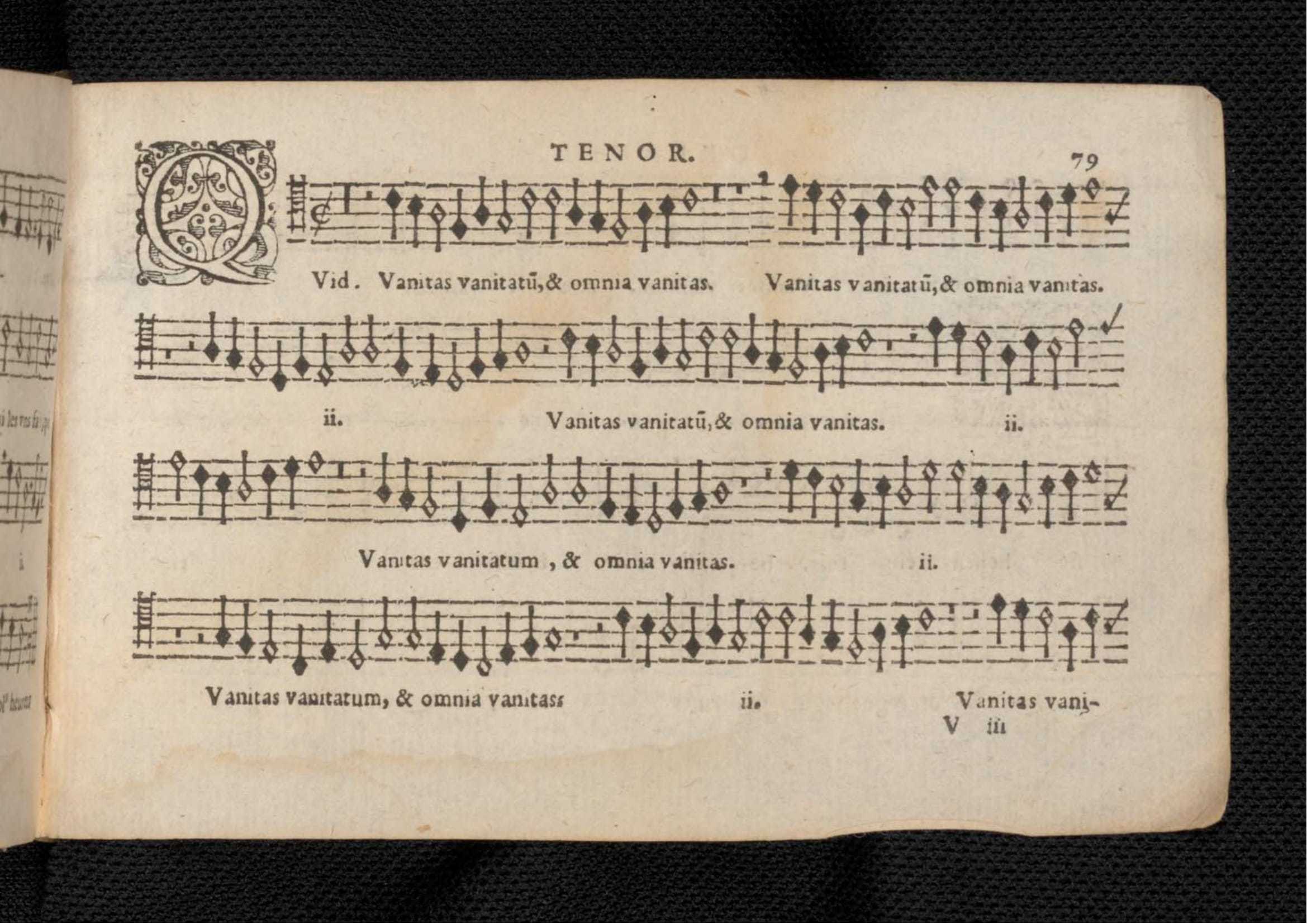 1576 - [Pierre de Saint-André] - Trésor de musique d’Orlande de Lassus Tenor - KBR Bruxelles