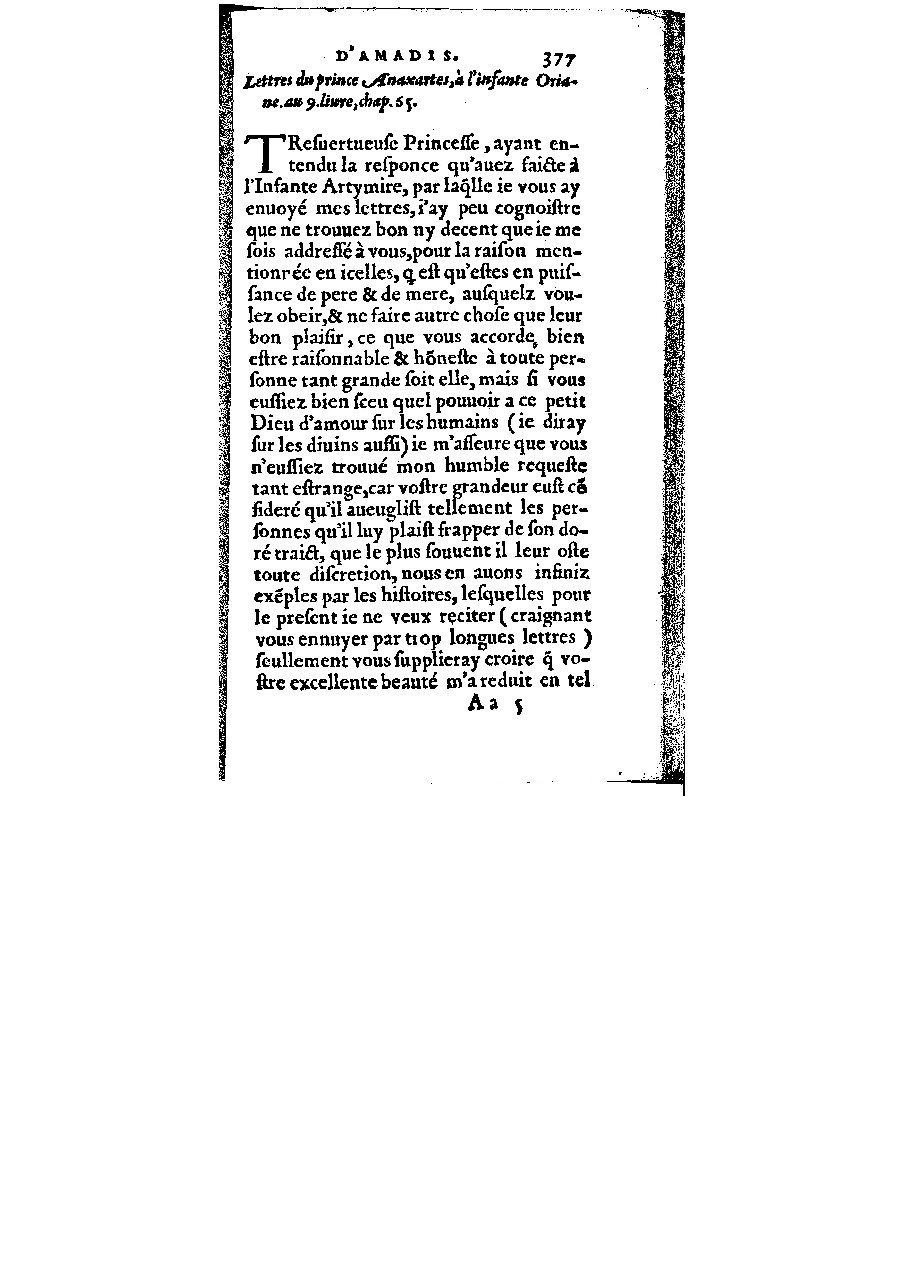 1572 - Veuve Gabriel Cotier - Trésor des Amadis - BM Lyon