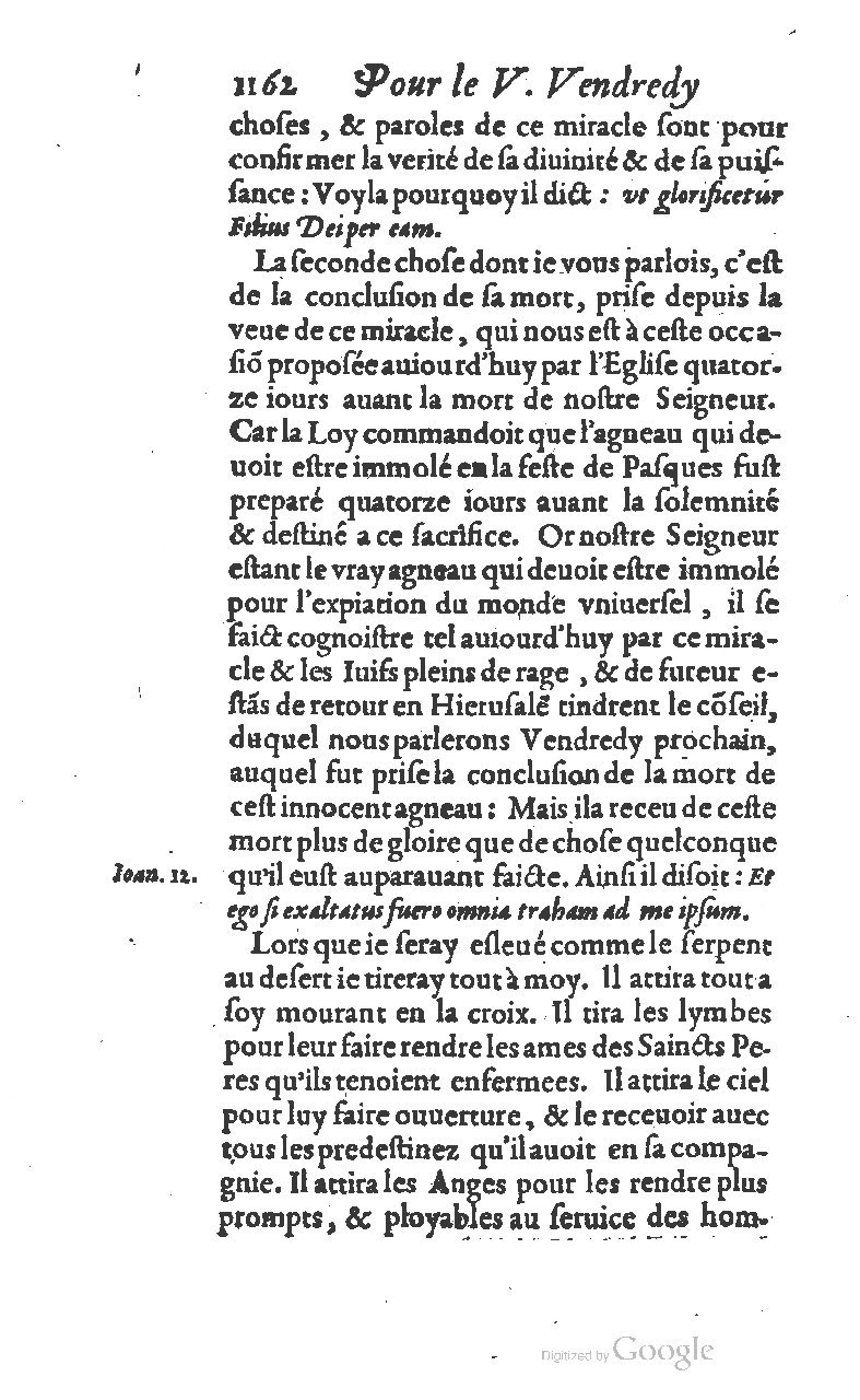 1607 - Nicolas Du Fossé - Trésor quadragésimal - T 01 - BM Lyon