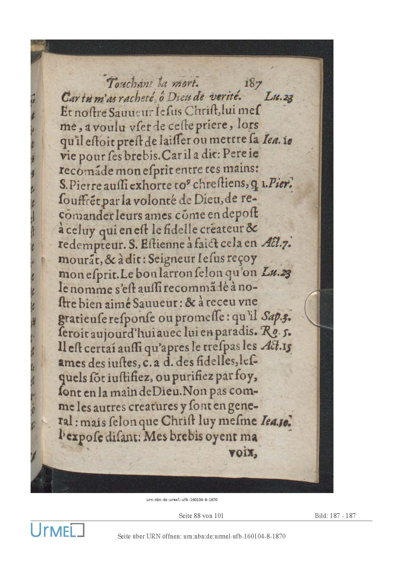 1614 - Jacques Flamand - Trésor spirituel qui contient des consolations - Universität Erfurt