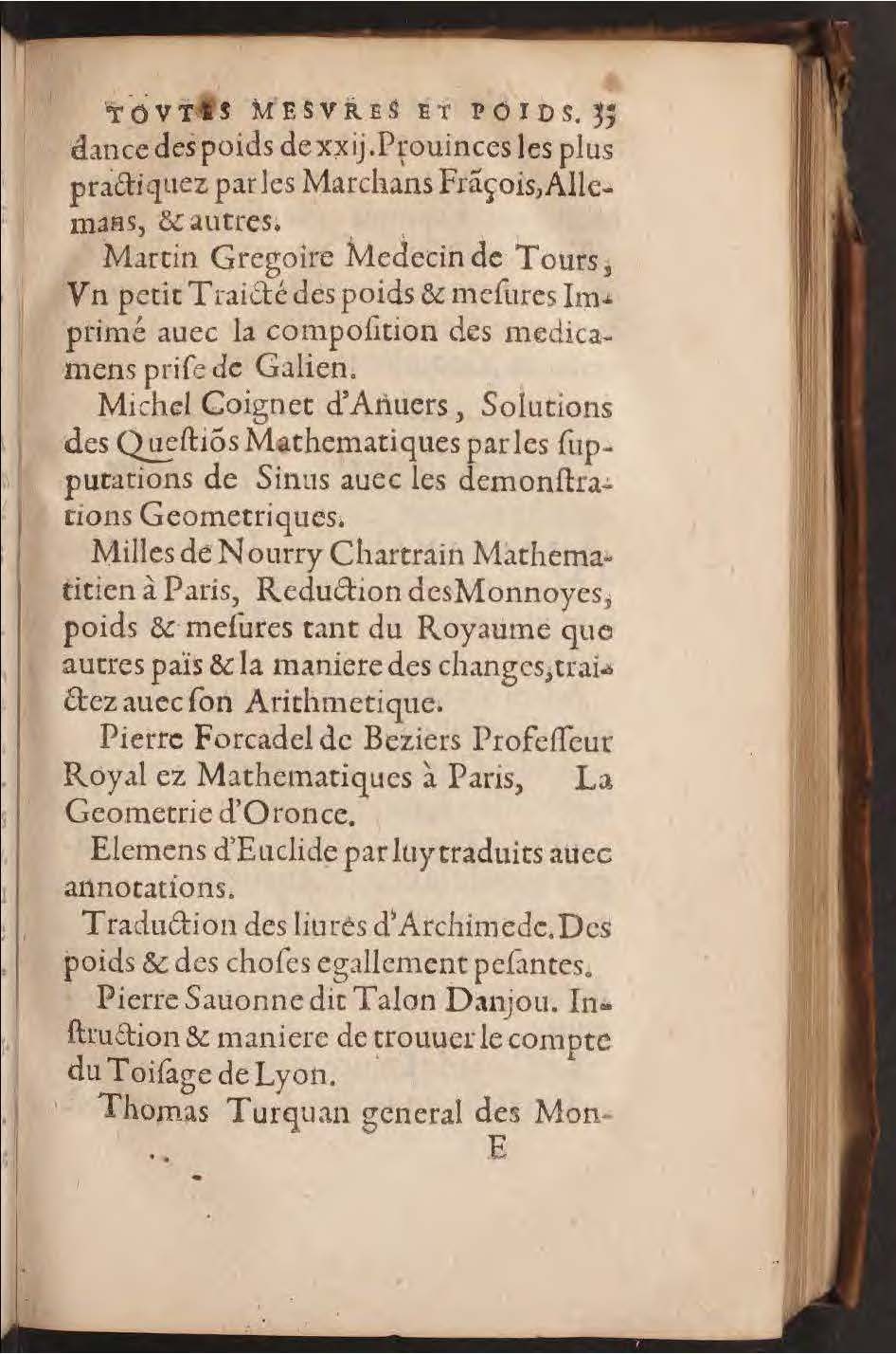 1602 - François Jacquin - Trésor des bons esprits français - BnF Arsenal