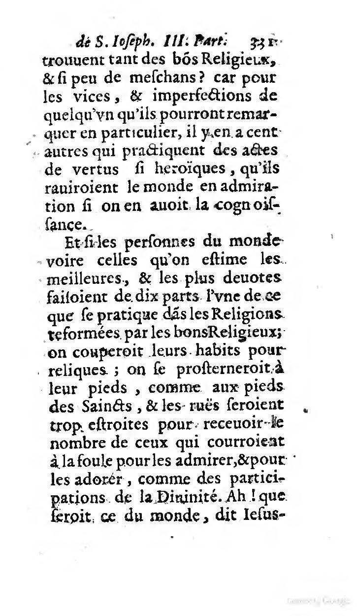 1646 - Jean Piot - Trésor inestimable de Saint-Joseph - BNC Rome