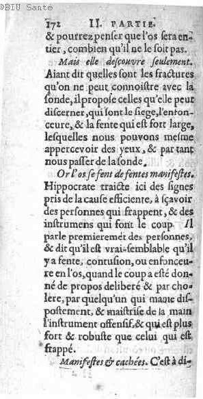 1612 - Thomas Portau - Trésor de chirurgie - BIU Santé