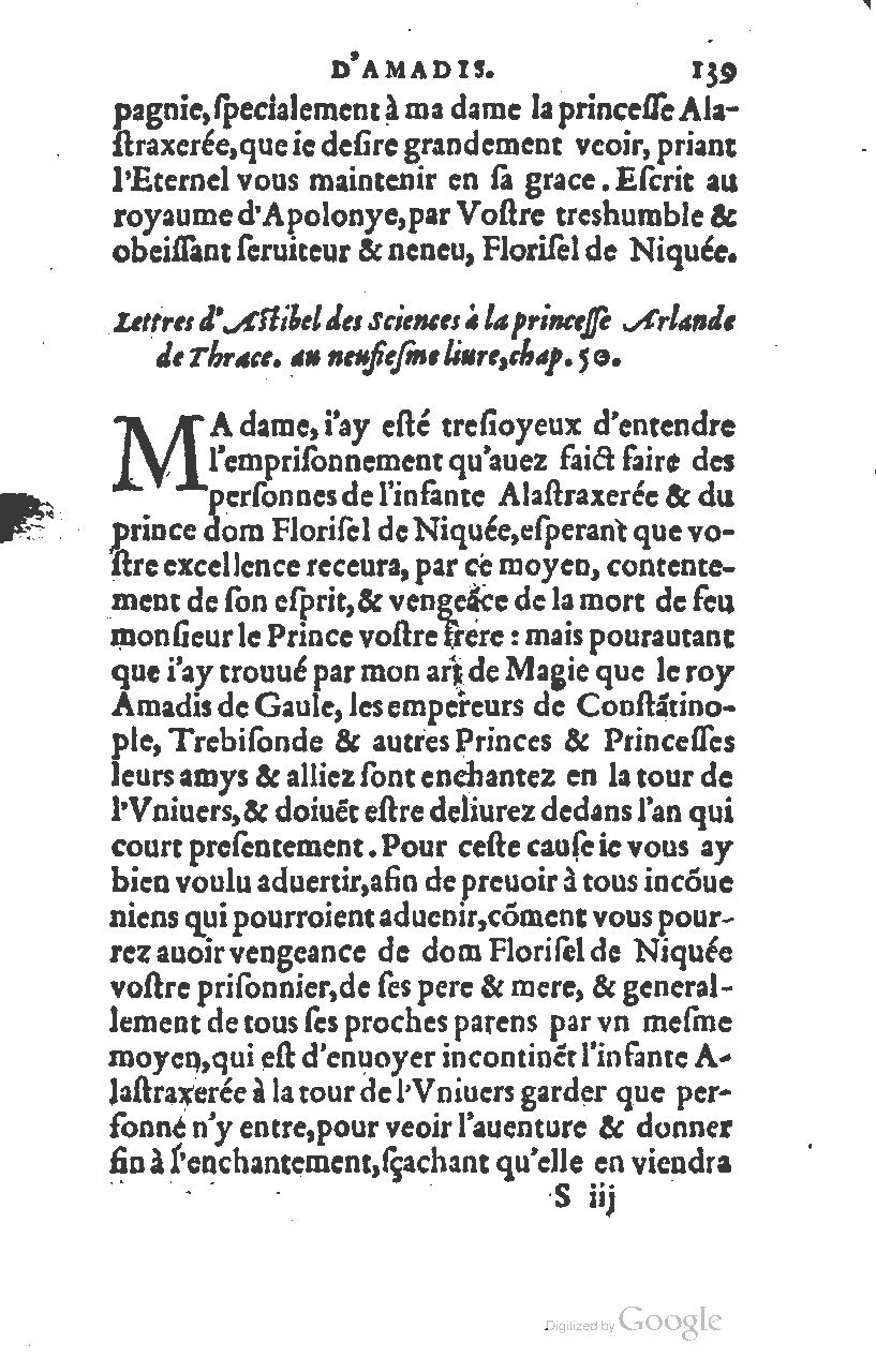 1559 - Étienne Groulleau - Trésor des Amadis - UGent