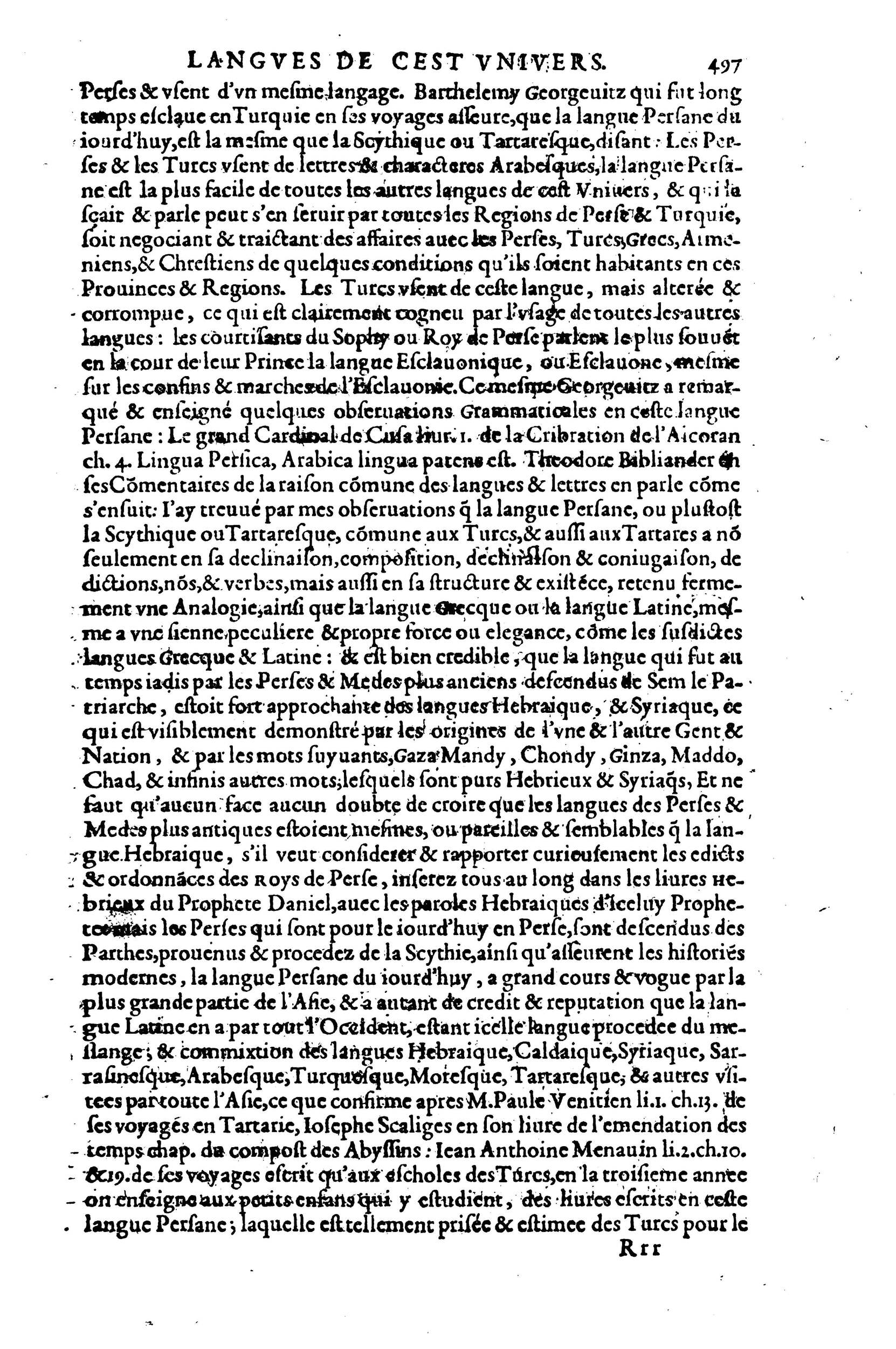 1608 - Nicolas Du Fossé - Trésor politique - BnF Tolbiac