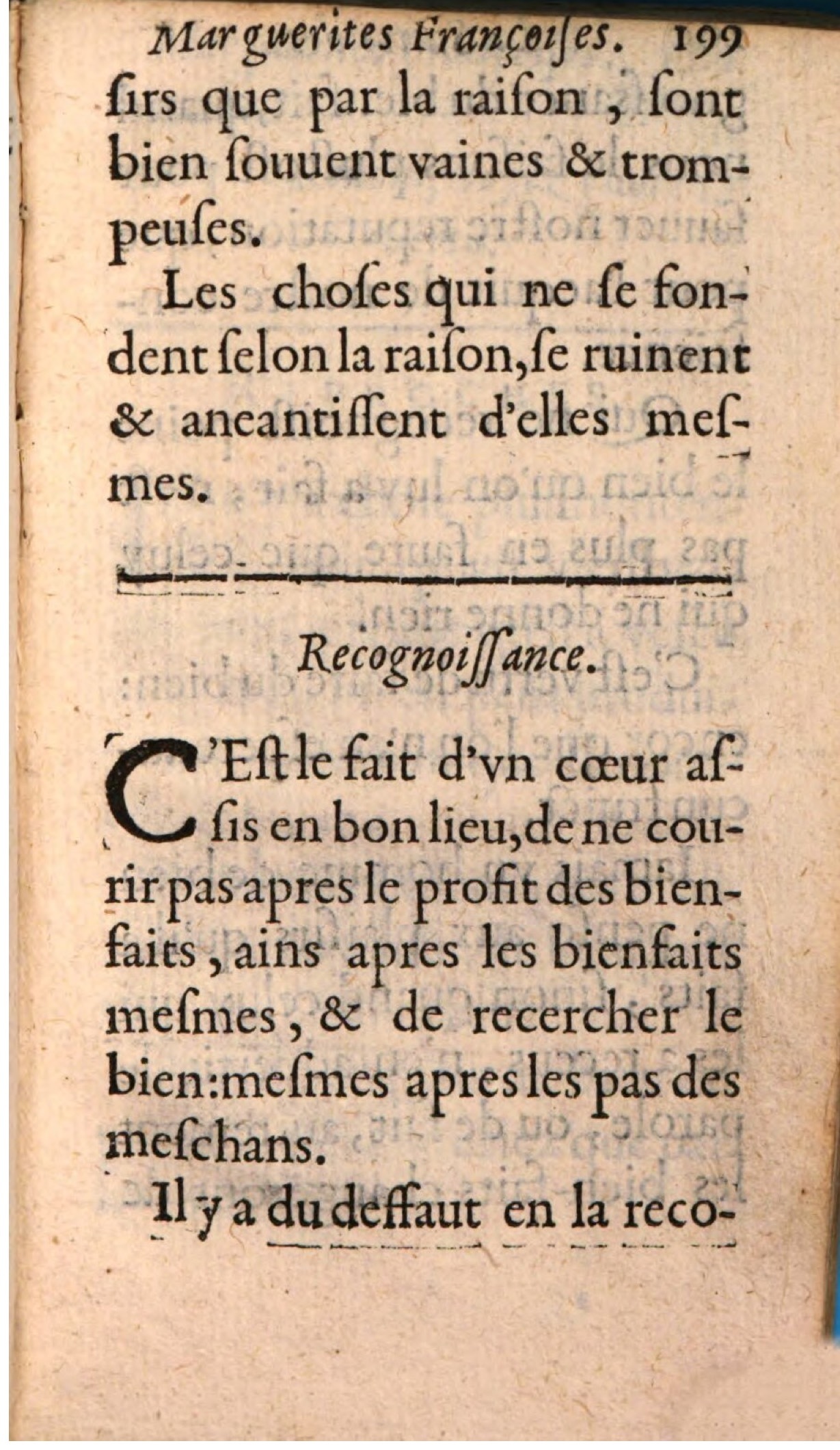 1611 - Théodore Reinsart - La Suitte des marguerites françoises, ou second thresor du bien dire - BSB Munich