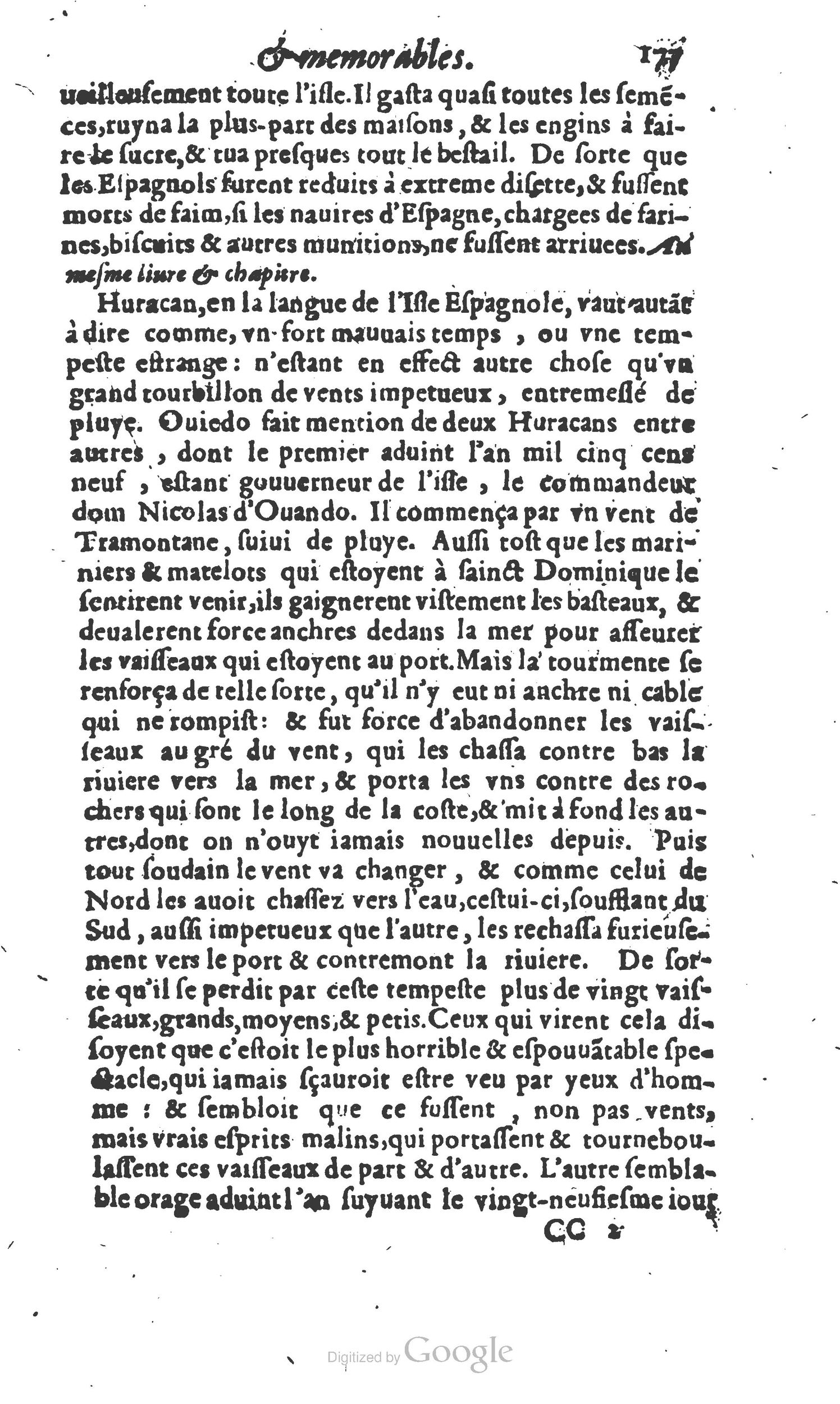 1610 - Paul Marceau - Trésor d’histoires admirables et mémorables - Princeton