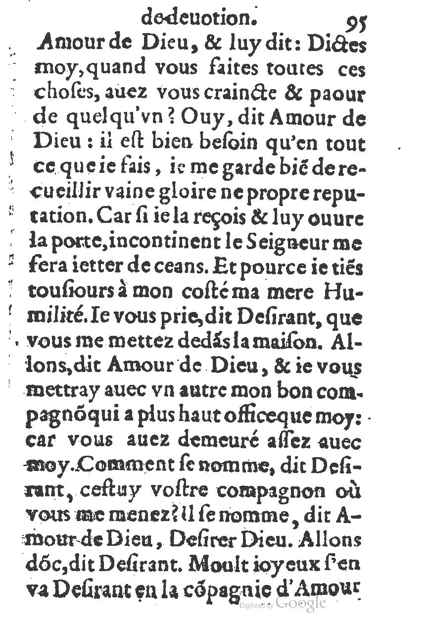 1578 - Guillaume Chaudière - Trésor de dévotion traitant de plusieurs belles vertus - BM Lyon