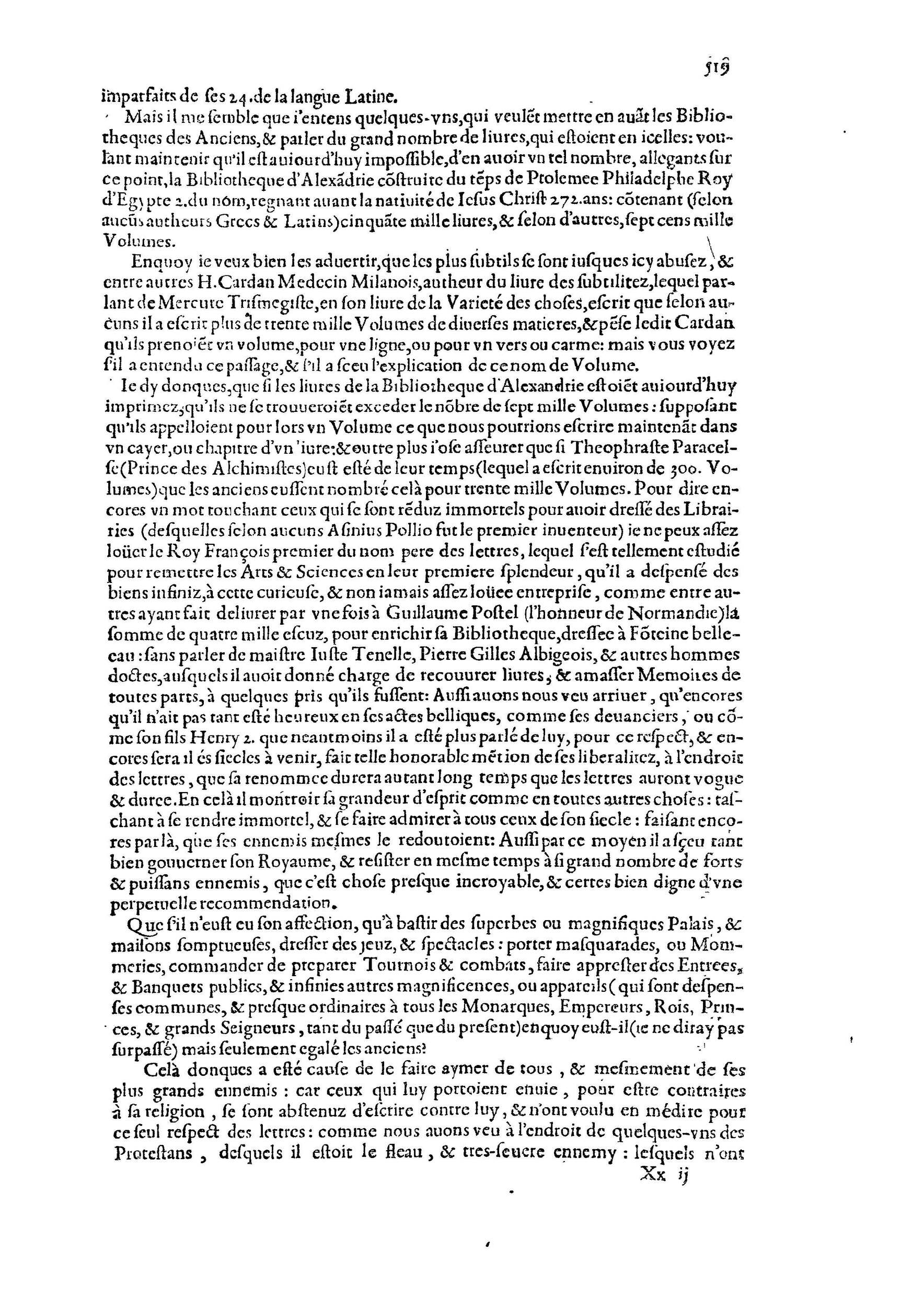 1584 - Abel L&#039;Angelier - Bibliothèques françaises - BnF