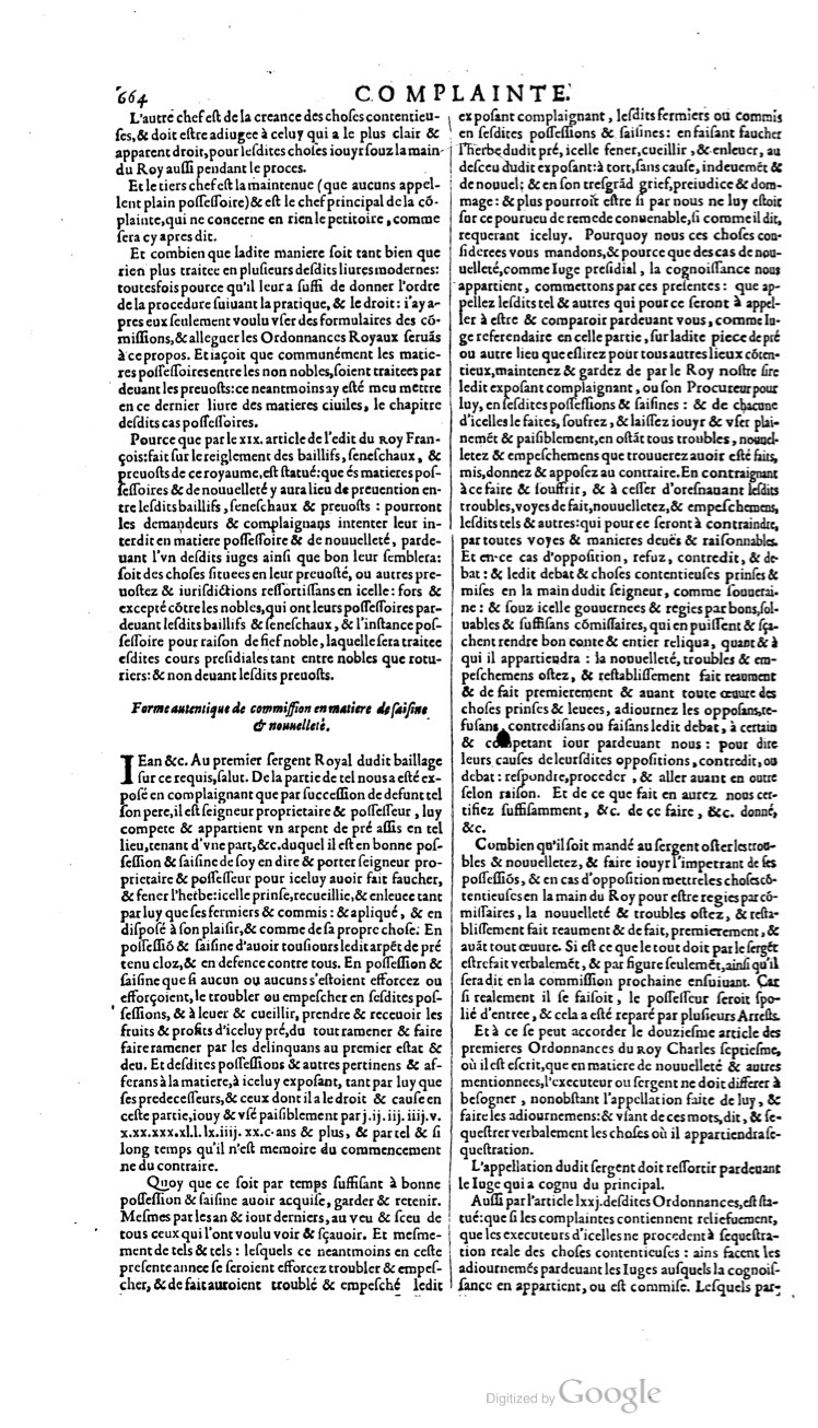 1629 - Veuve Nicolas Buon - Trésor du droit français (21754 T. 1) - BM Lyon