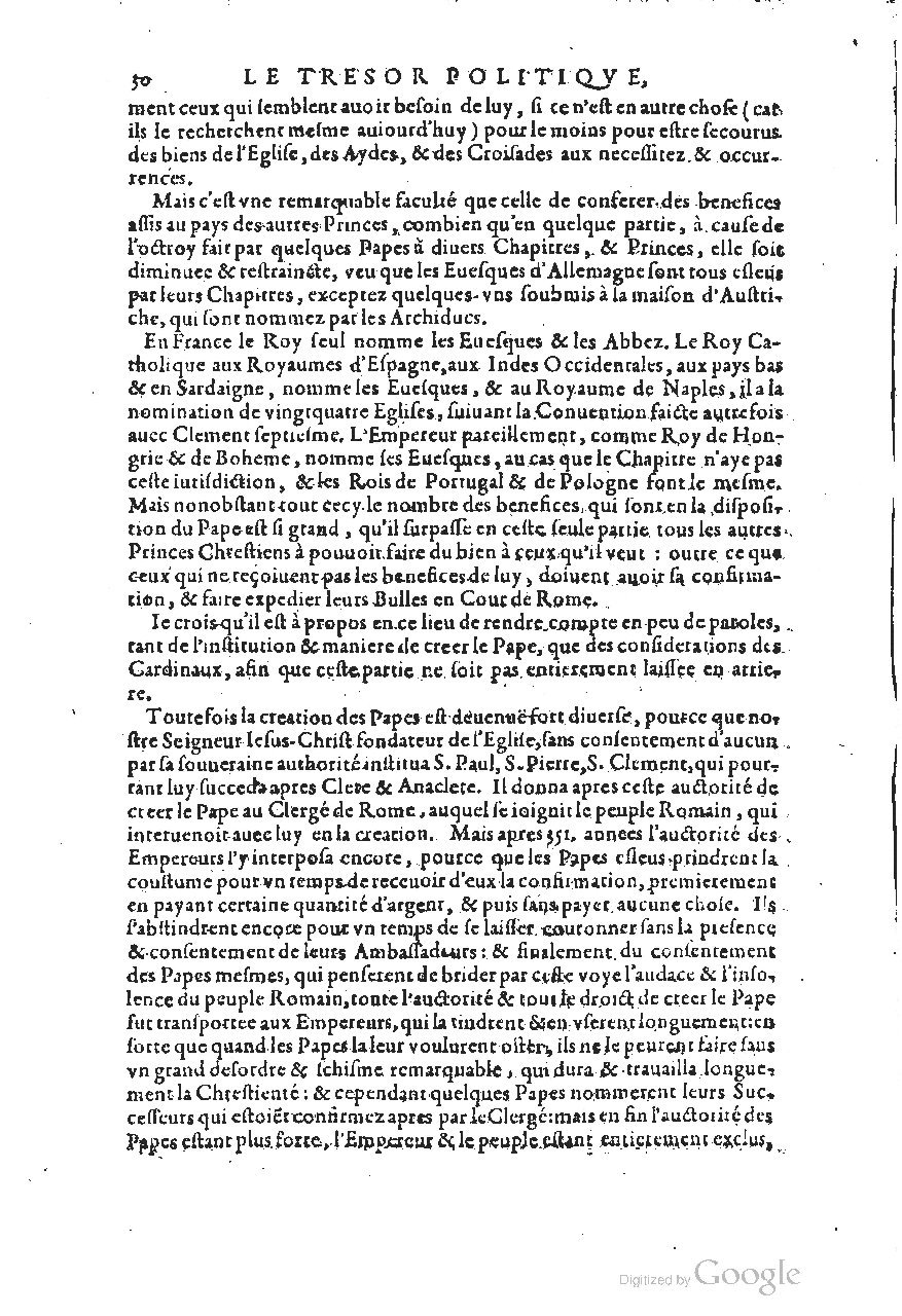1611 - Pierre Chevalier - Trésor politique - UGent