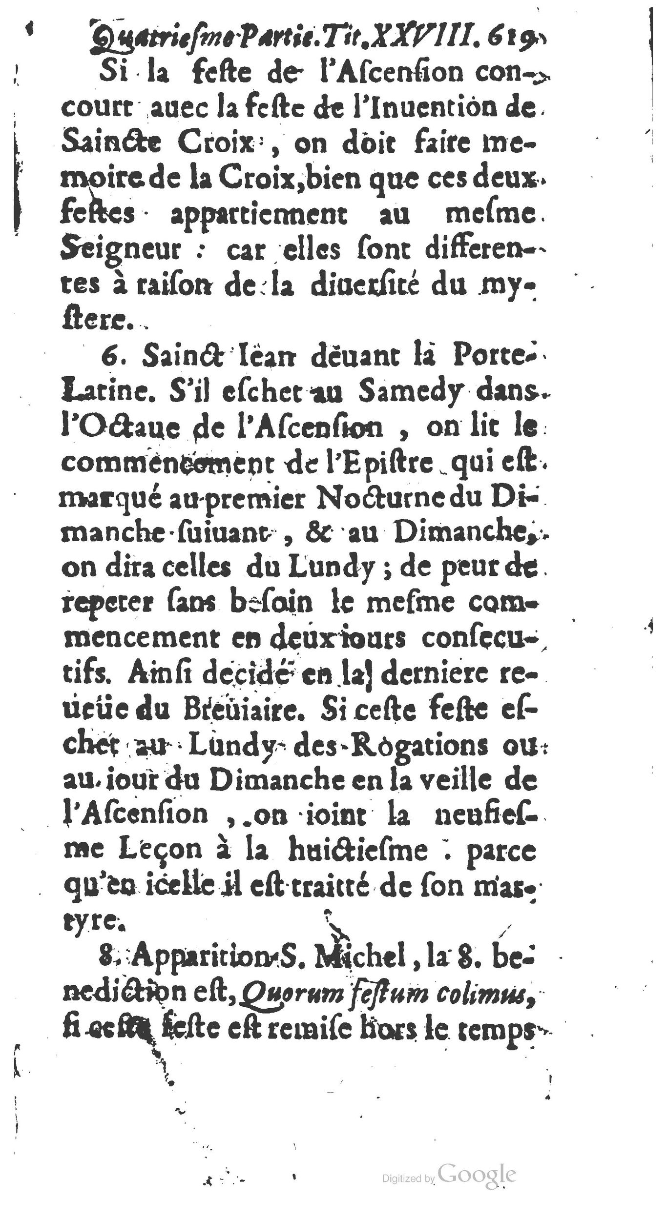 1651 - Jean Guillermet - Abrégé du trésor des cérémonies ecclésiastiques - BM Lyon