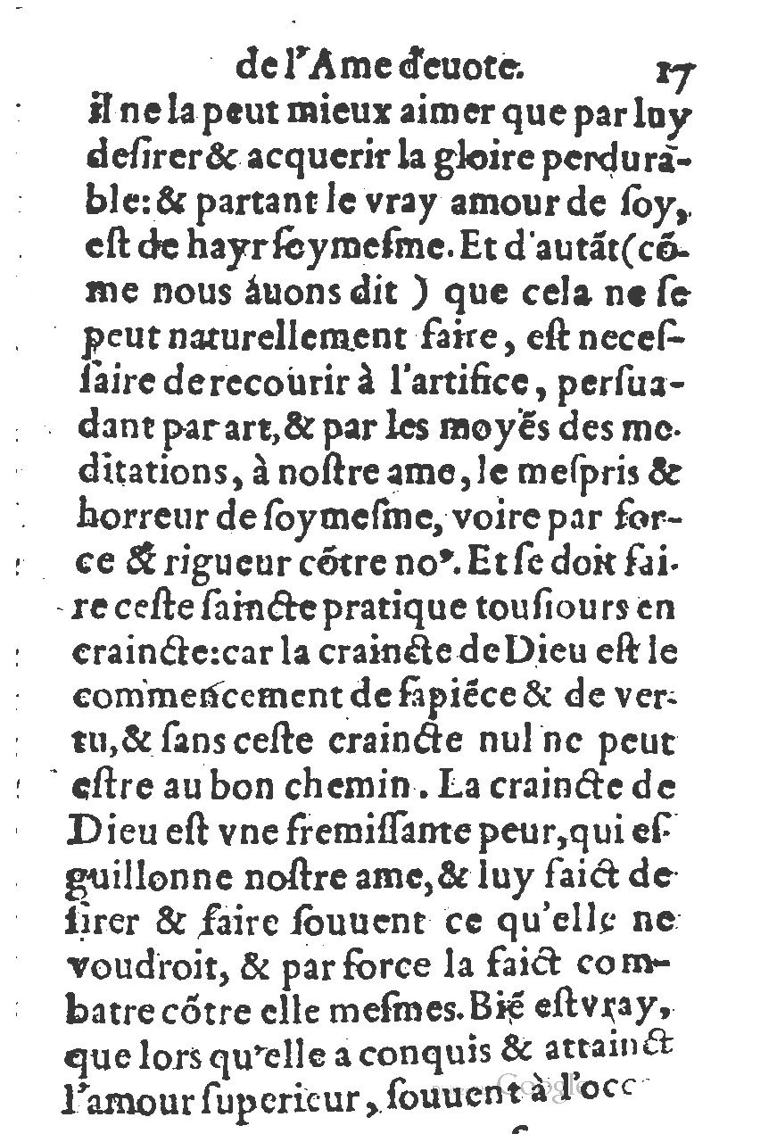 1578 - Guillaume Chaudière - Trésor de dévotion traitant de plusieurs belles vertus - BM Lyon