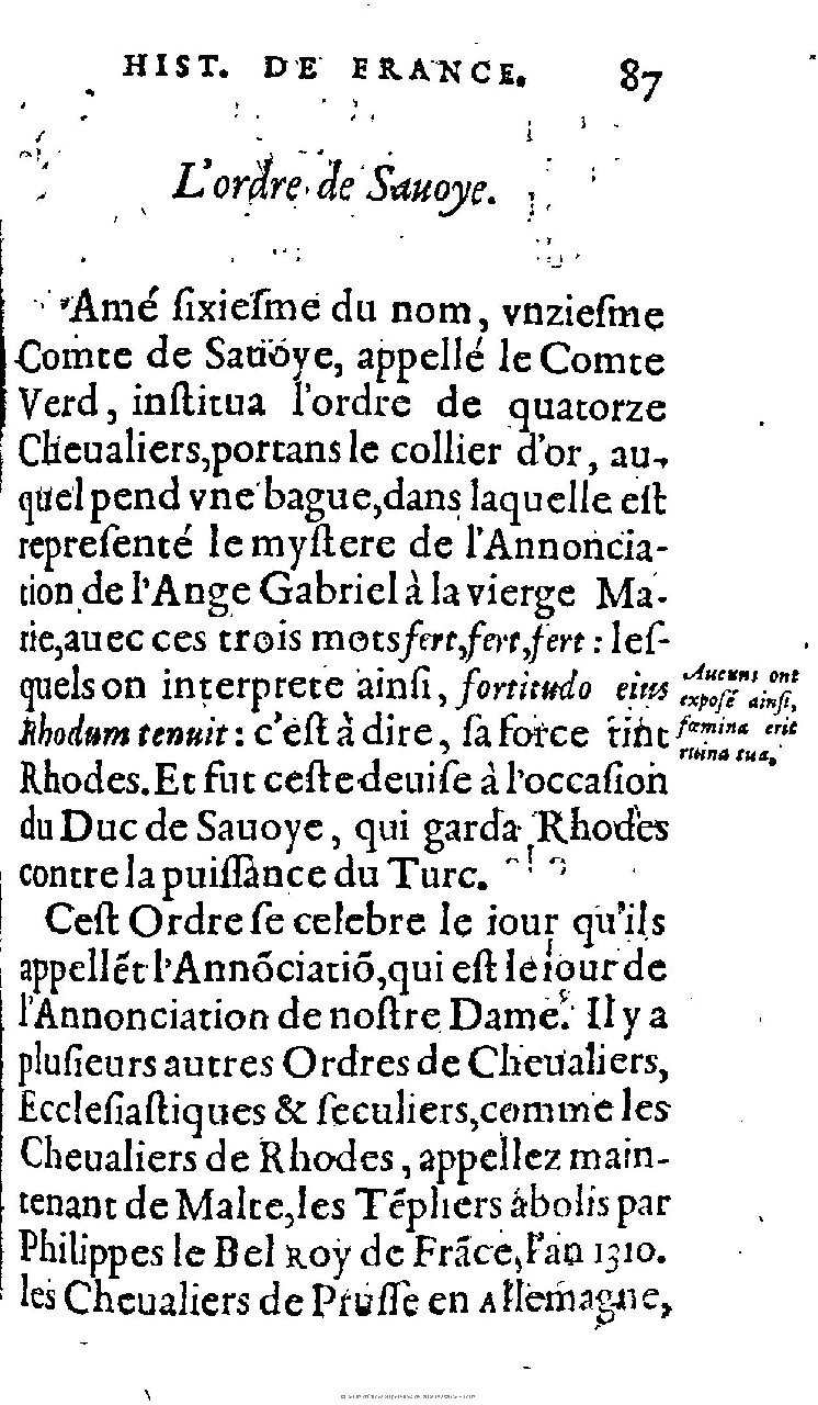 1603 - Galiot Corrozet - Trésor des histoires de France - Michigan