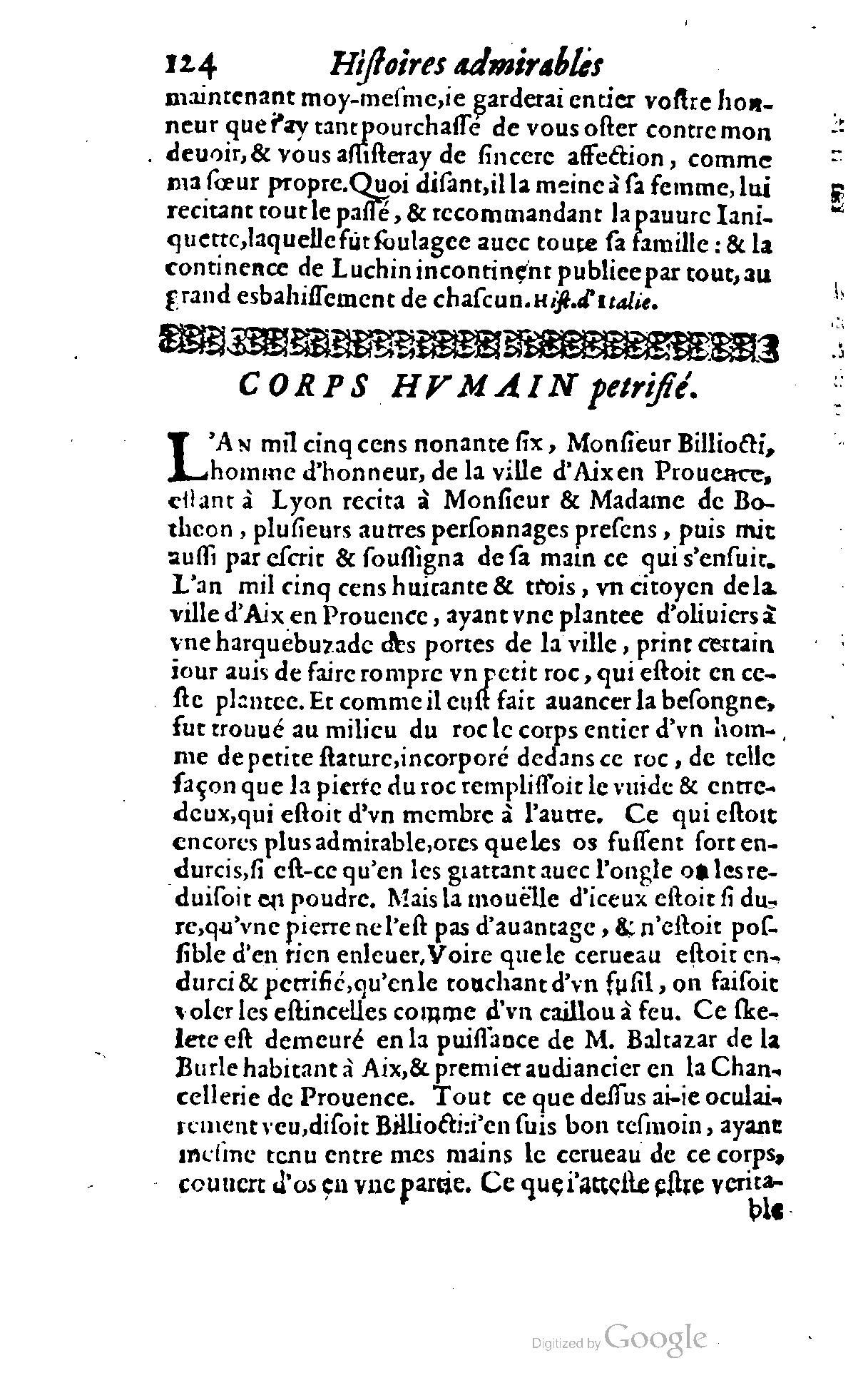 1620 - Samuel Crespin - Trésor d’histoires admirables et mémorables - BCU Lausanne