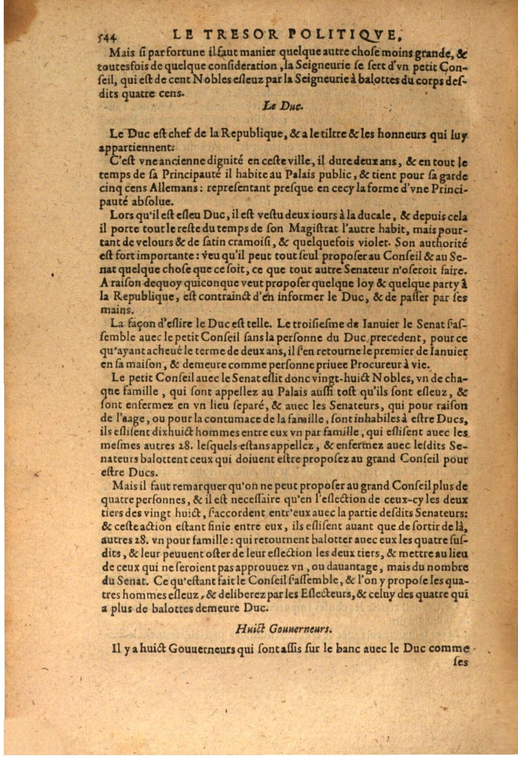 1611 - Pierre Chevalier - Trésor politique - BSB Munich