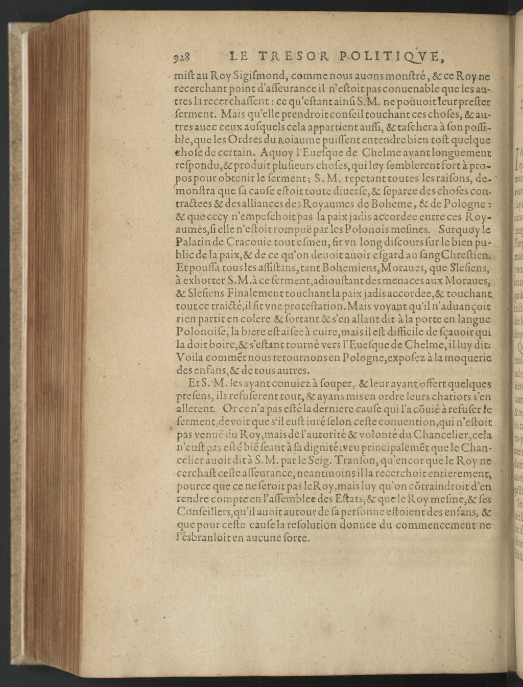 1608 - Nicolas Du Fossé - Trésor politique - BnF Tolbiac