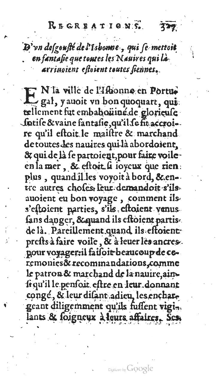 1627 - Jean Delamare - Trésor des récréations - BSB Munich
