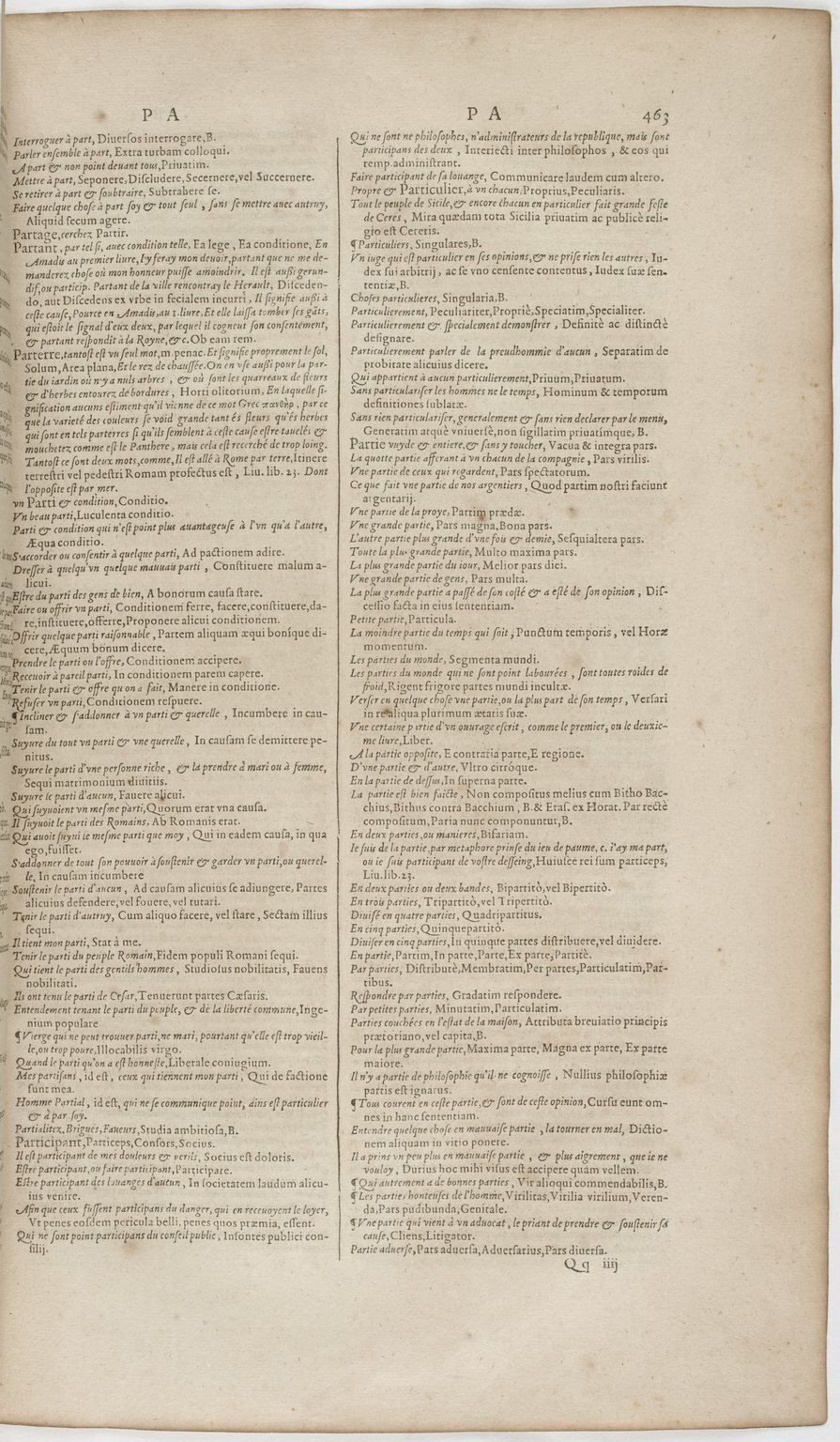 1606 - David Douceur - Trésor de la langue française - BnF