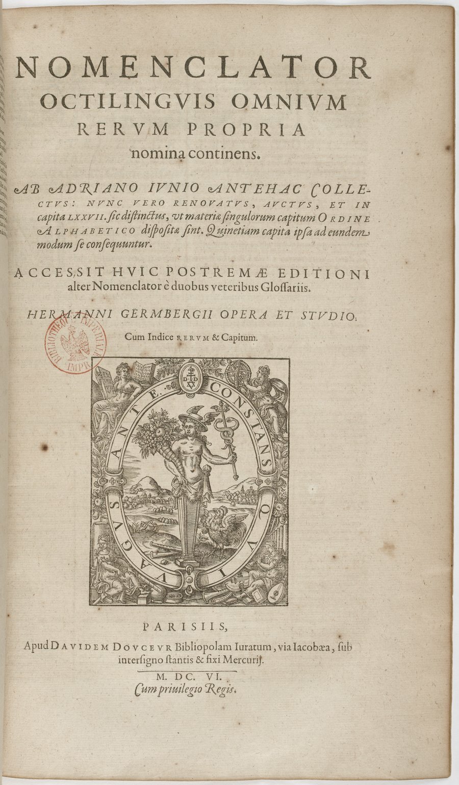 1606 - David Douceur - Trésor de la langue française - BnF