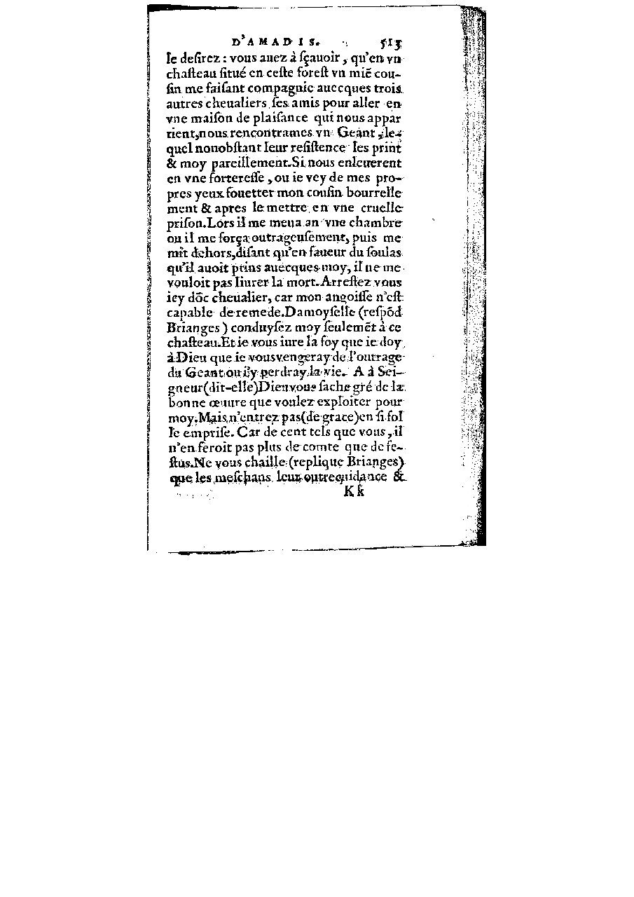 1572 - Veuve Gabriel Cotier - Trésor des Amadis - BM Lyon