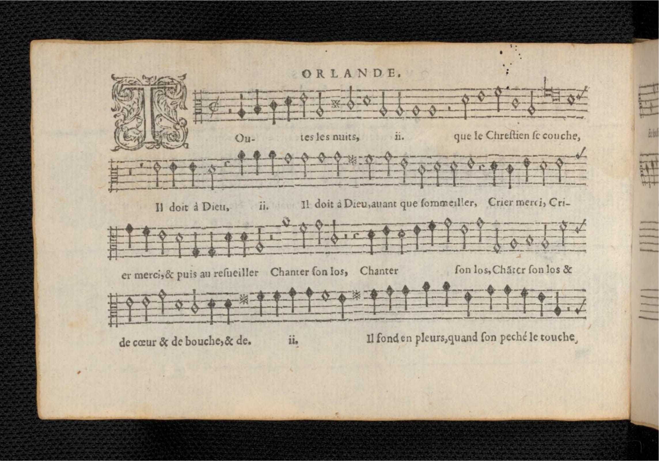 1576 - [Pierre de Saint-André] - Trésor de musique d’Orlande de Lassus Quinta et Sexta pars - KBR Bruxelles