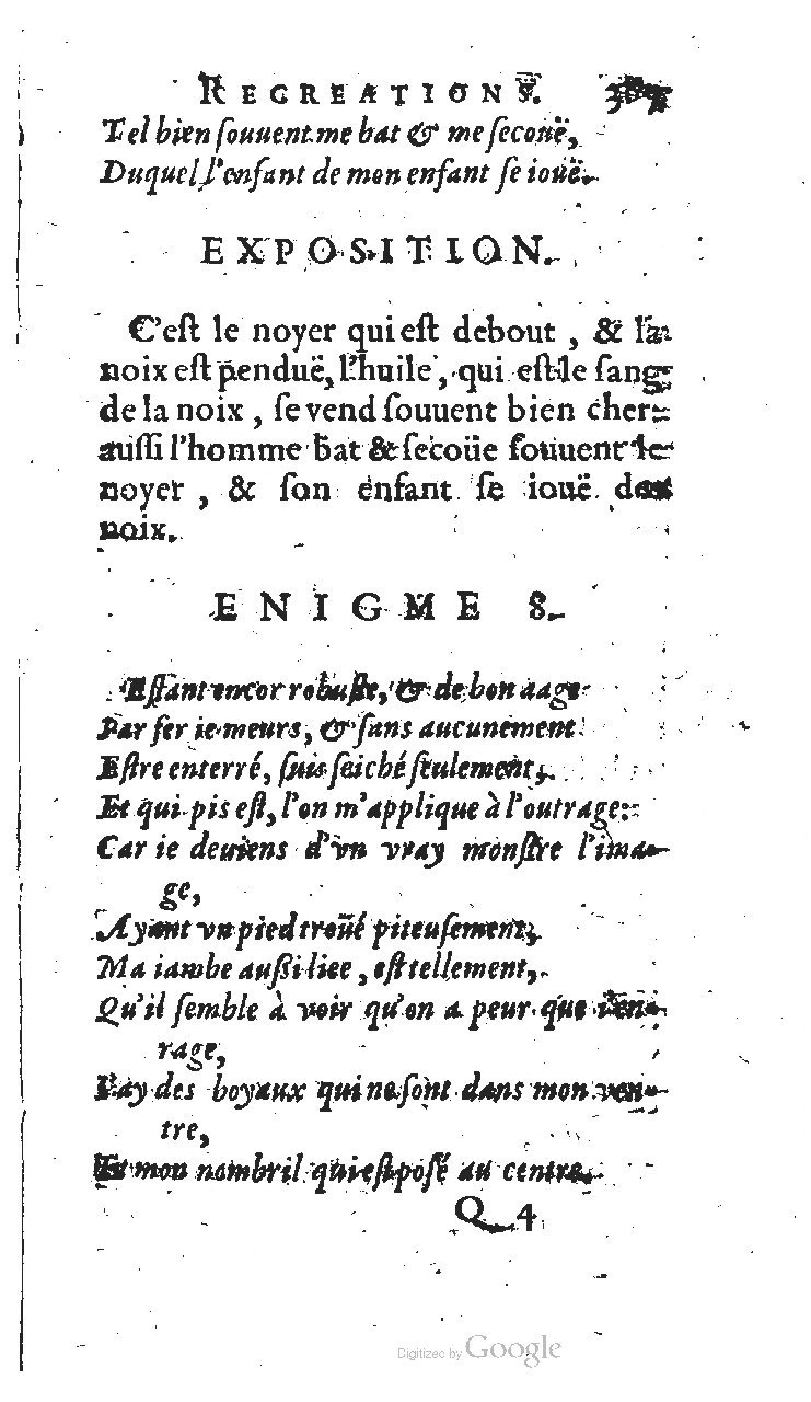1627 - Jean Delamare - Trésor des récréations - BSB Munich