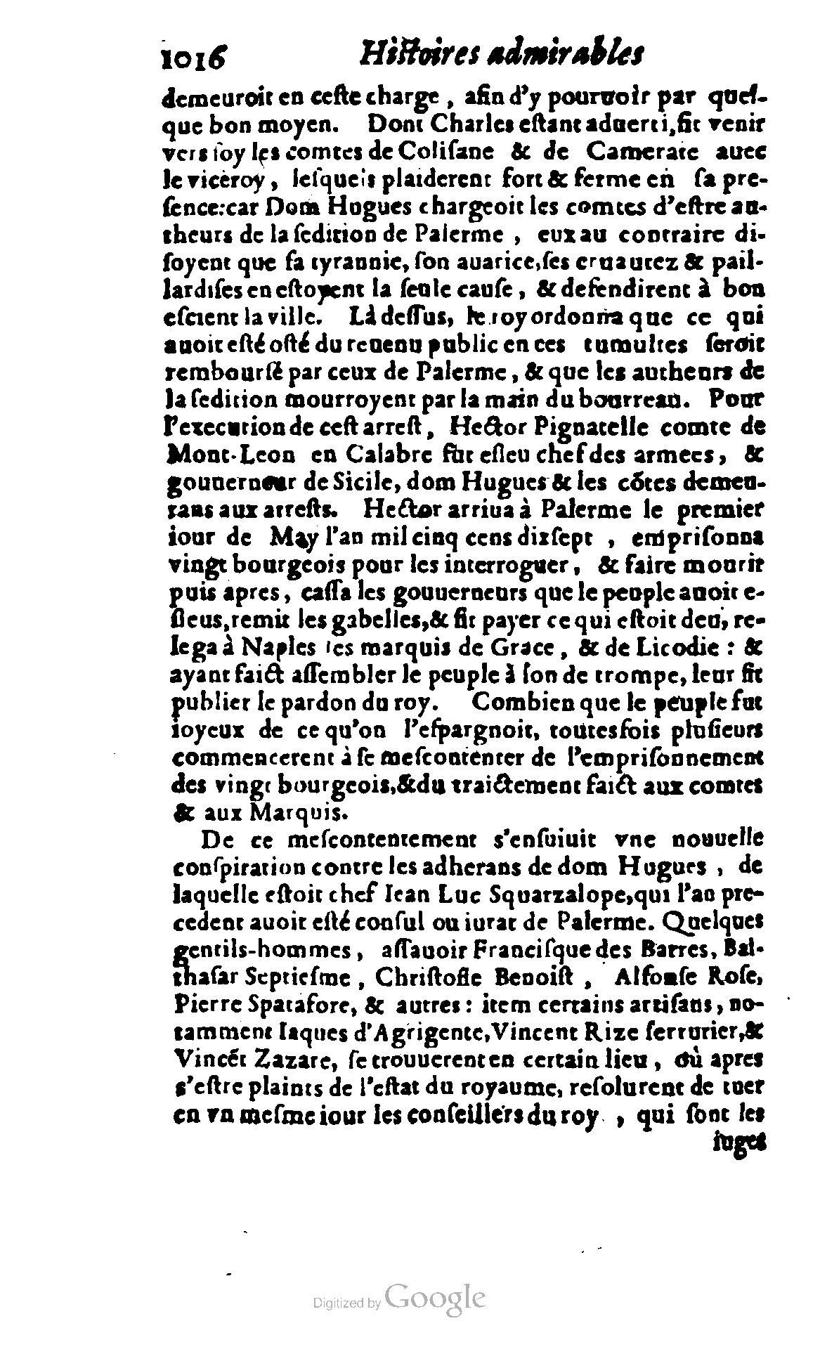 1620 - Samuel Crespin - Trésor d’histoires admirables et mémorables - BCU Lausanne 1620 - Samuel Crespin - Trésor d’histoires admirables et mémorables - BCU Lausanne