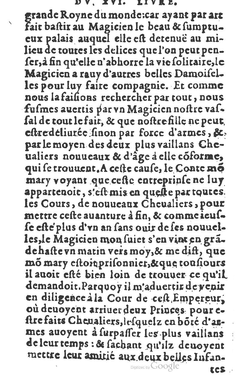 1582 - Jean Huguetan - Trésor des Amadis T. 1 - BM Lyon