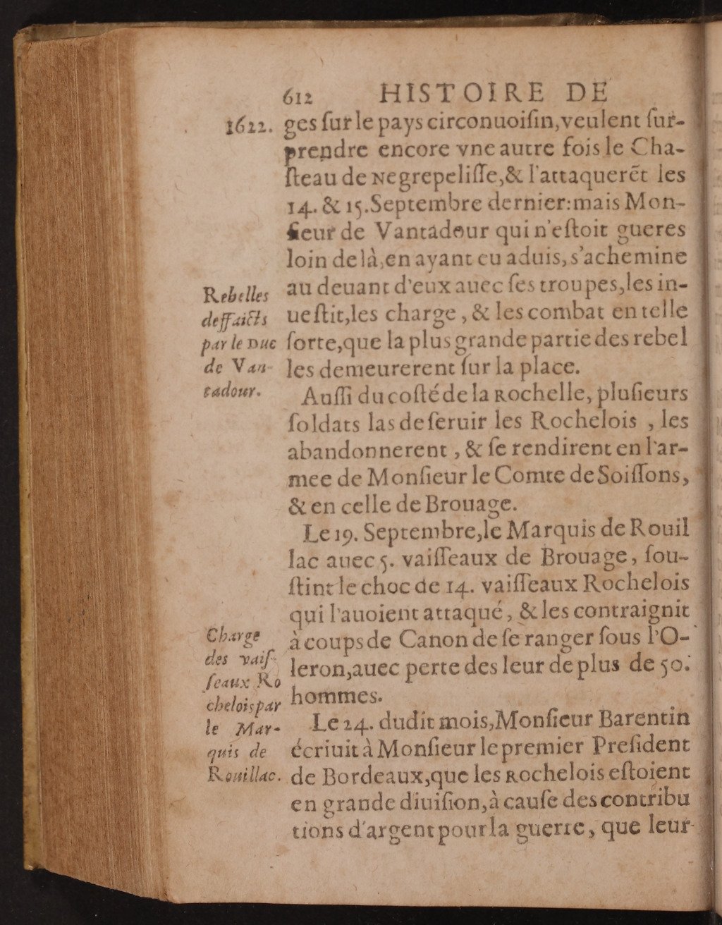 1626 - Joseph Bouillerot - Trésor de l’histoire générale de notre temps - BnF Arsenal