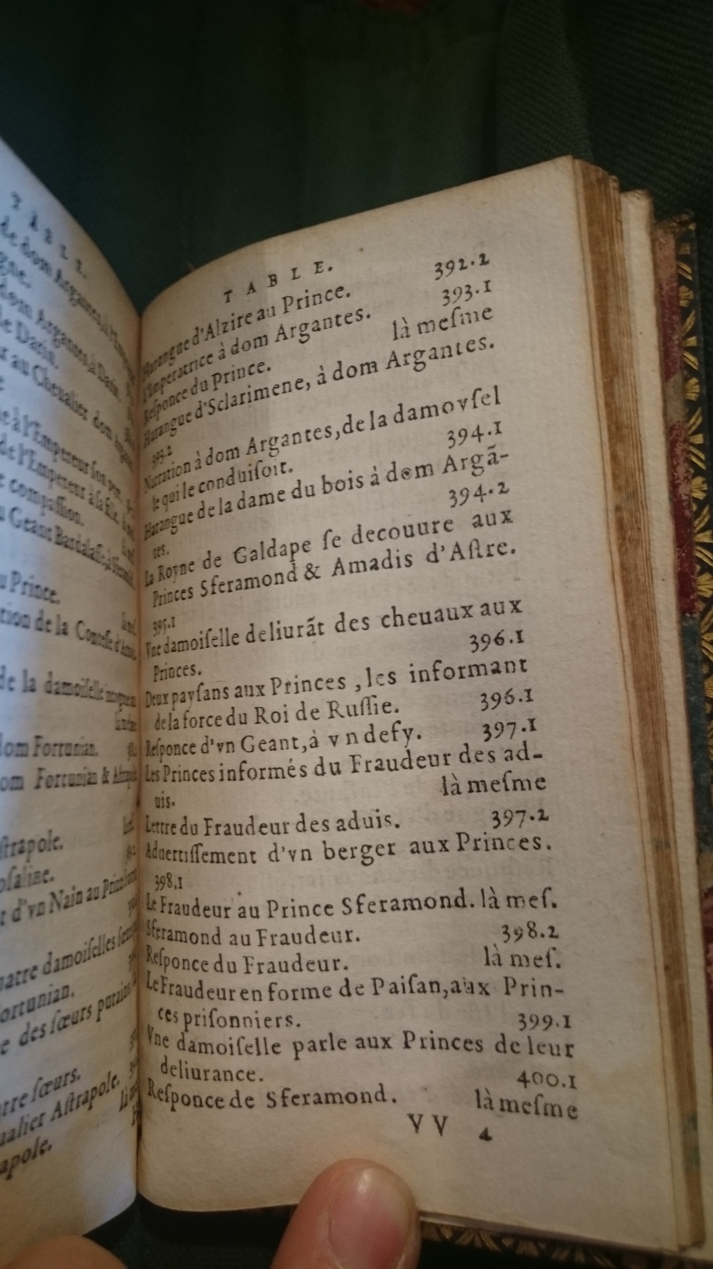 1582 - Jean Huguetan - Trésor des Amadis - BnF Arsenal