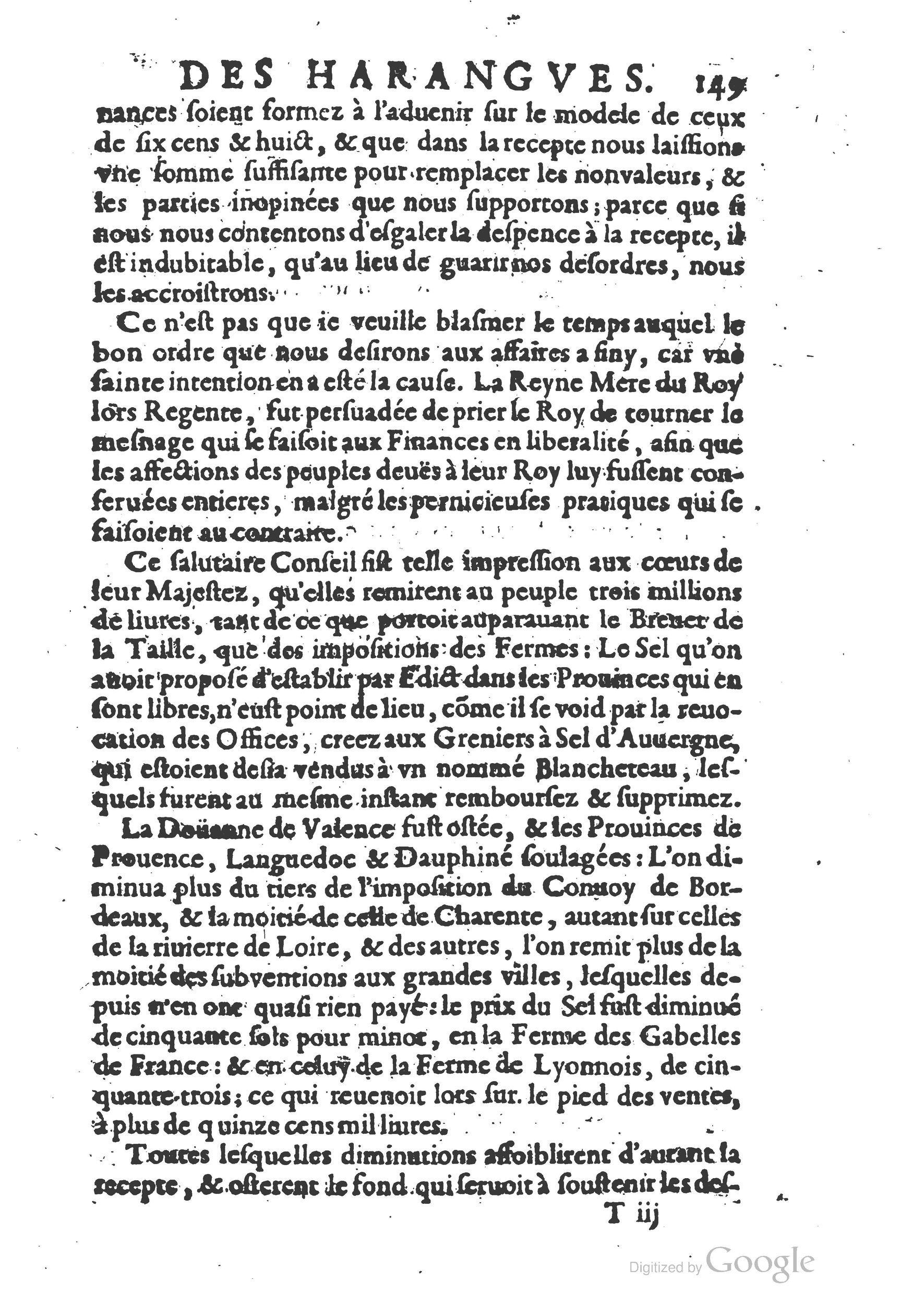 1654 - Michel Bobin - Trésor des harangues, remontrances et oraisons funèbres - BM Lyon