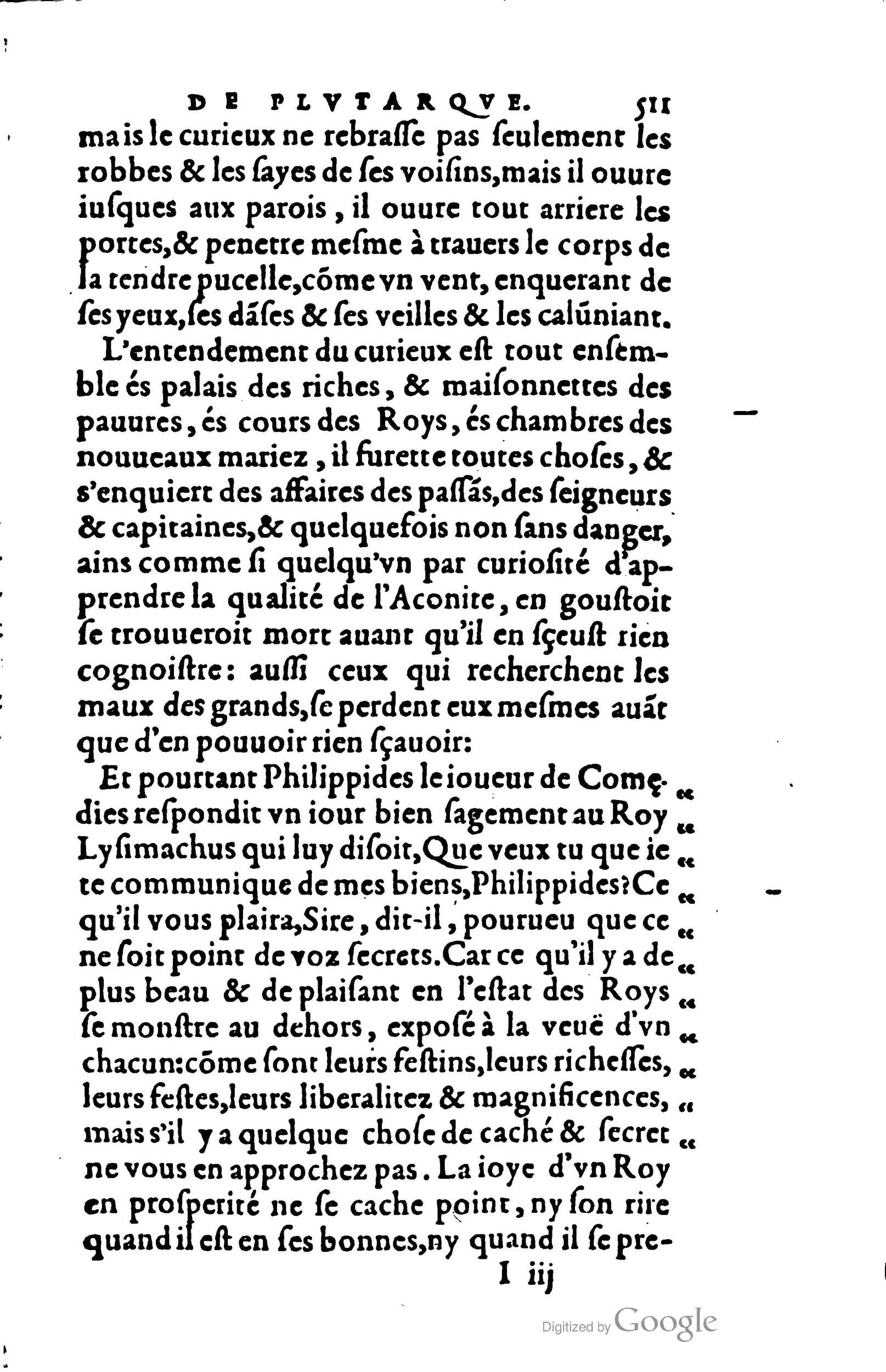 1578 - Jean Poupy - Trésor des morales de Plutarque - BSB Munich